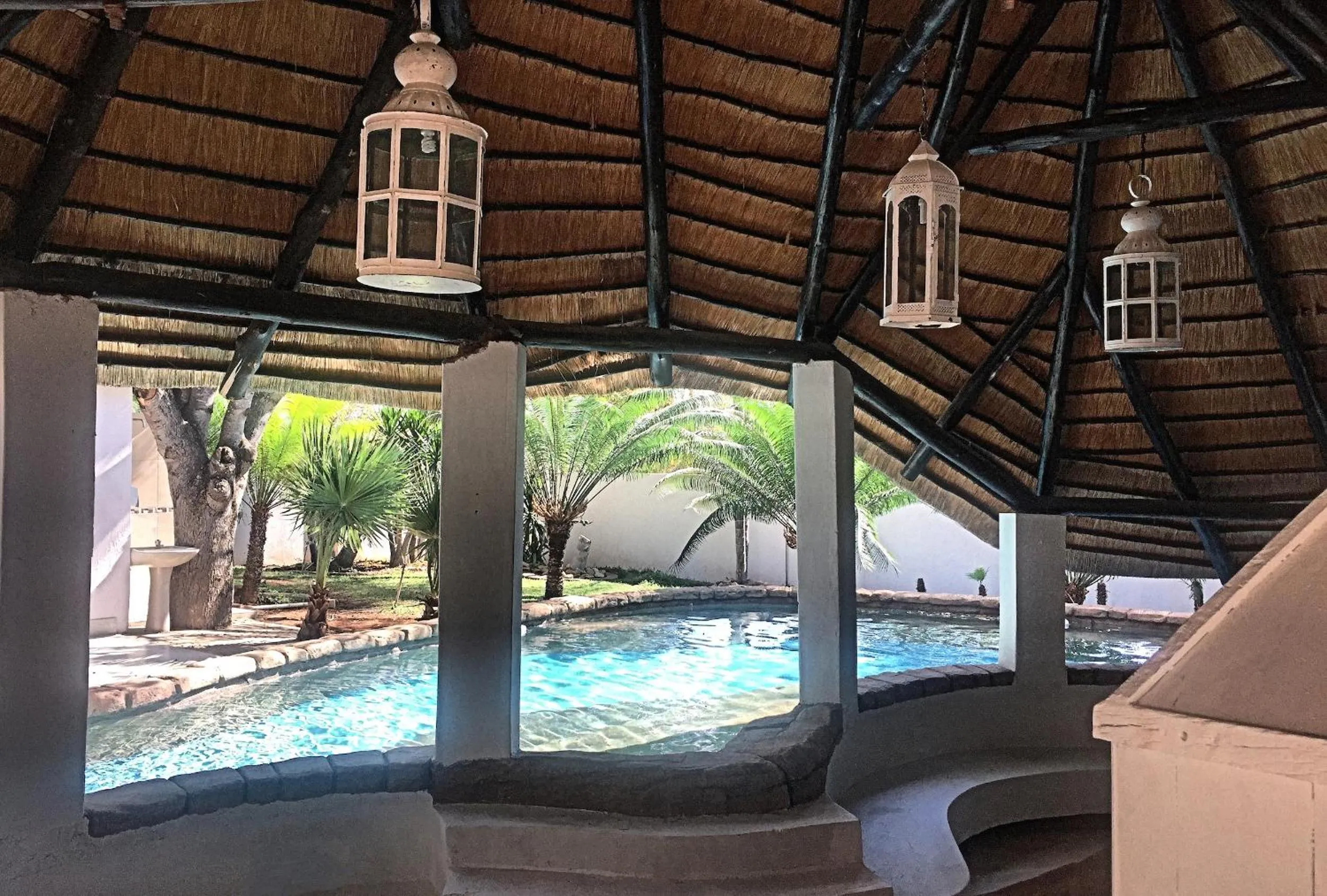 Decorative detail in Sandriver Resort