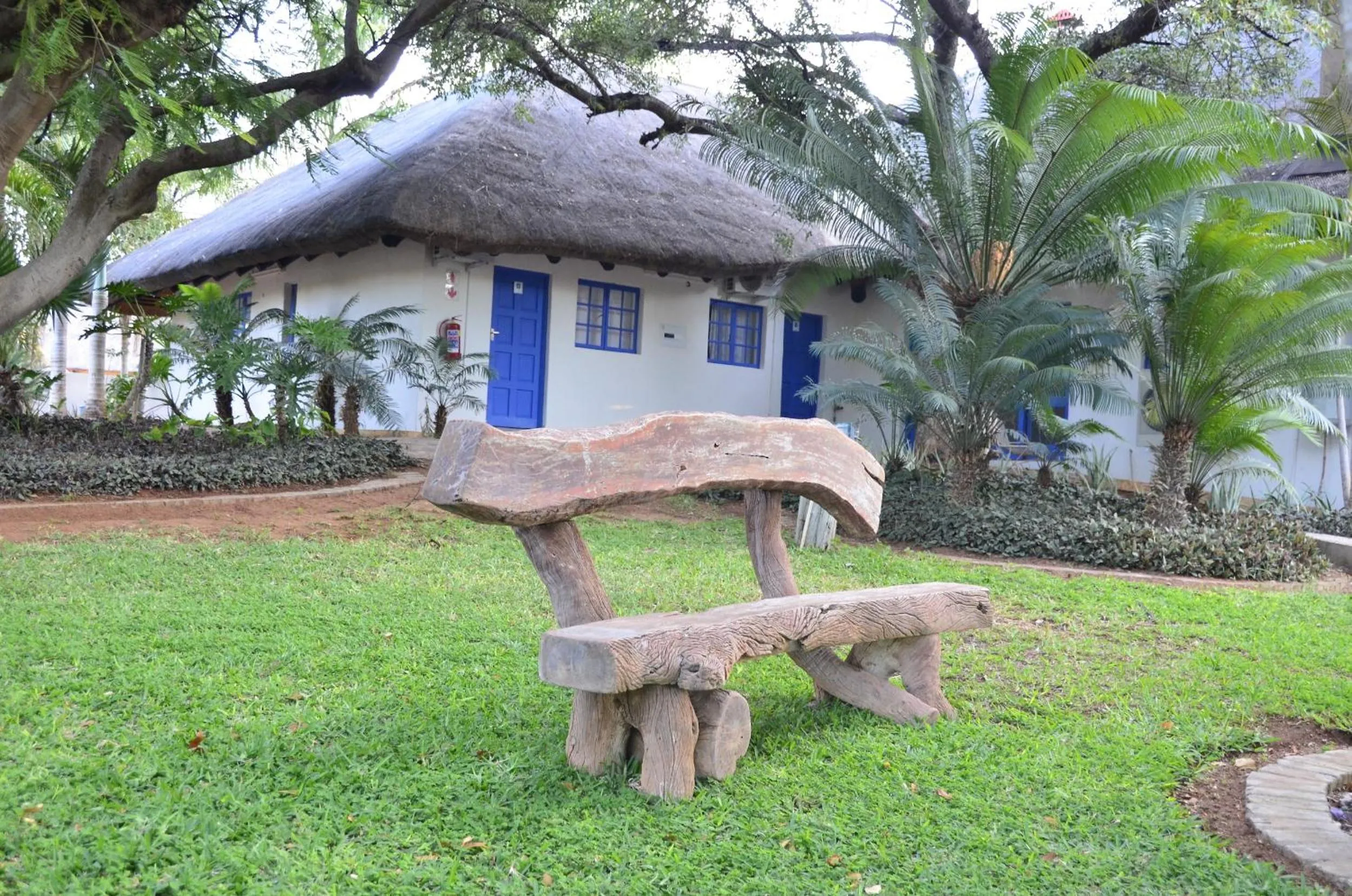 Garden view in Sandriver Resort