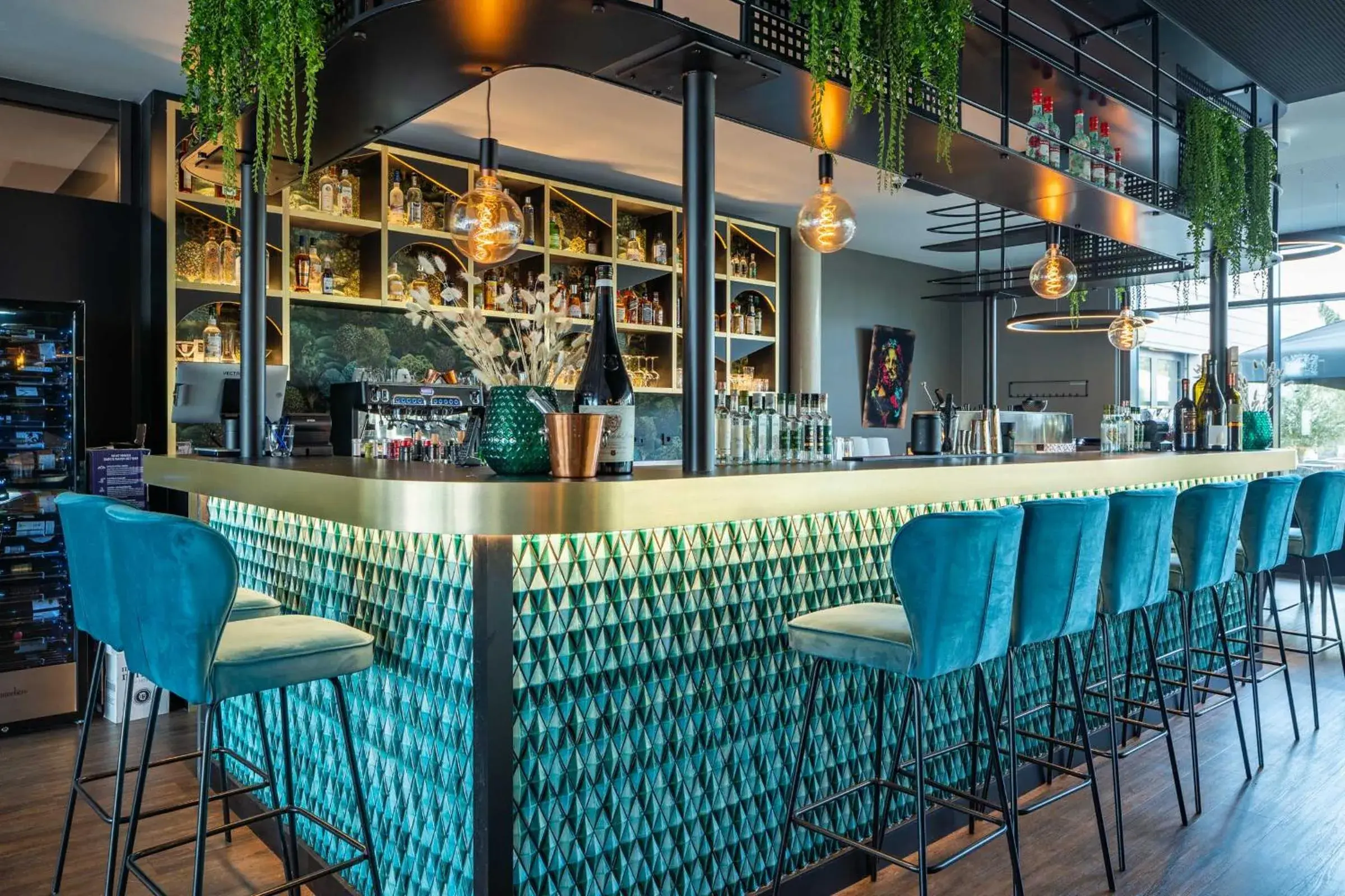 Lounge or bar in Abasto Hotel Dachau Lounge or bar in Abasto Hotel Dachau