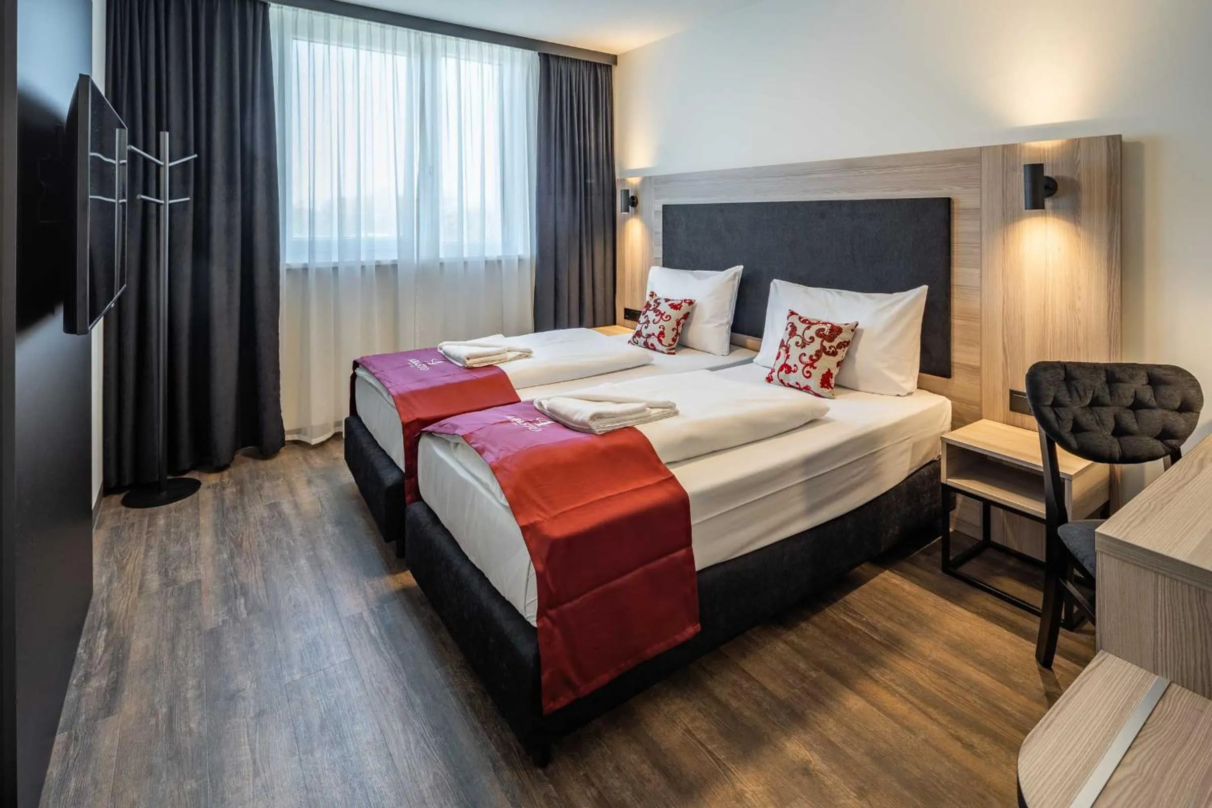 Bed in Abasto Hotel Dachau