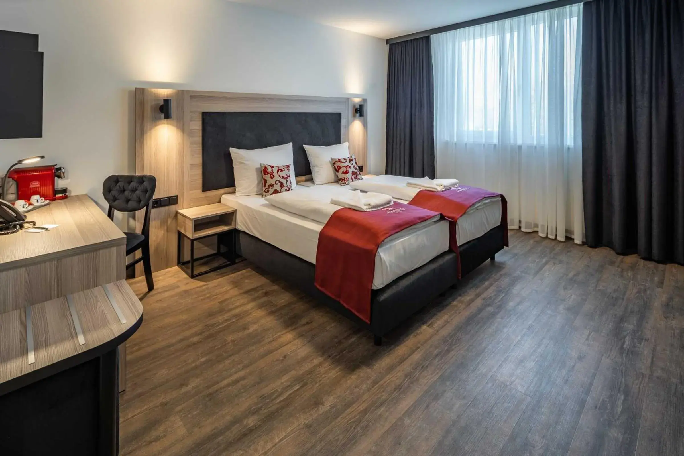 Photo of the whole room, Bed in Abasto Hotel Dachau Photo of the whole room, Bed in Abasto Hotel Dachau