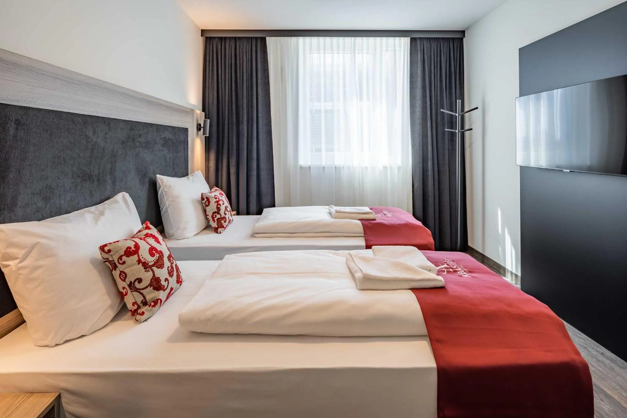 Bed in Abasto Hotel Dachau