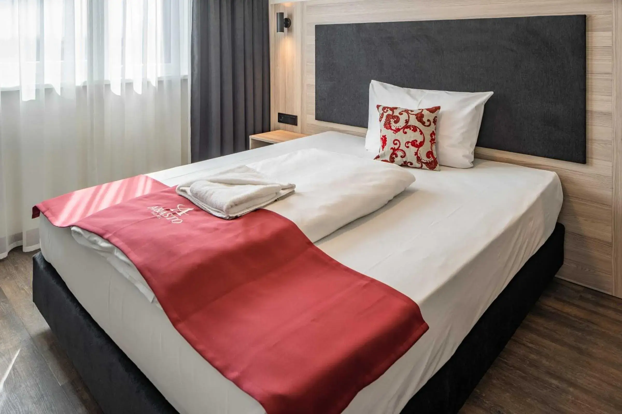 Bed in Abasto Hotel Dachau Bed in Abasto Hotel Dachau