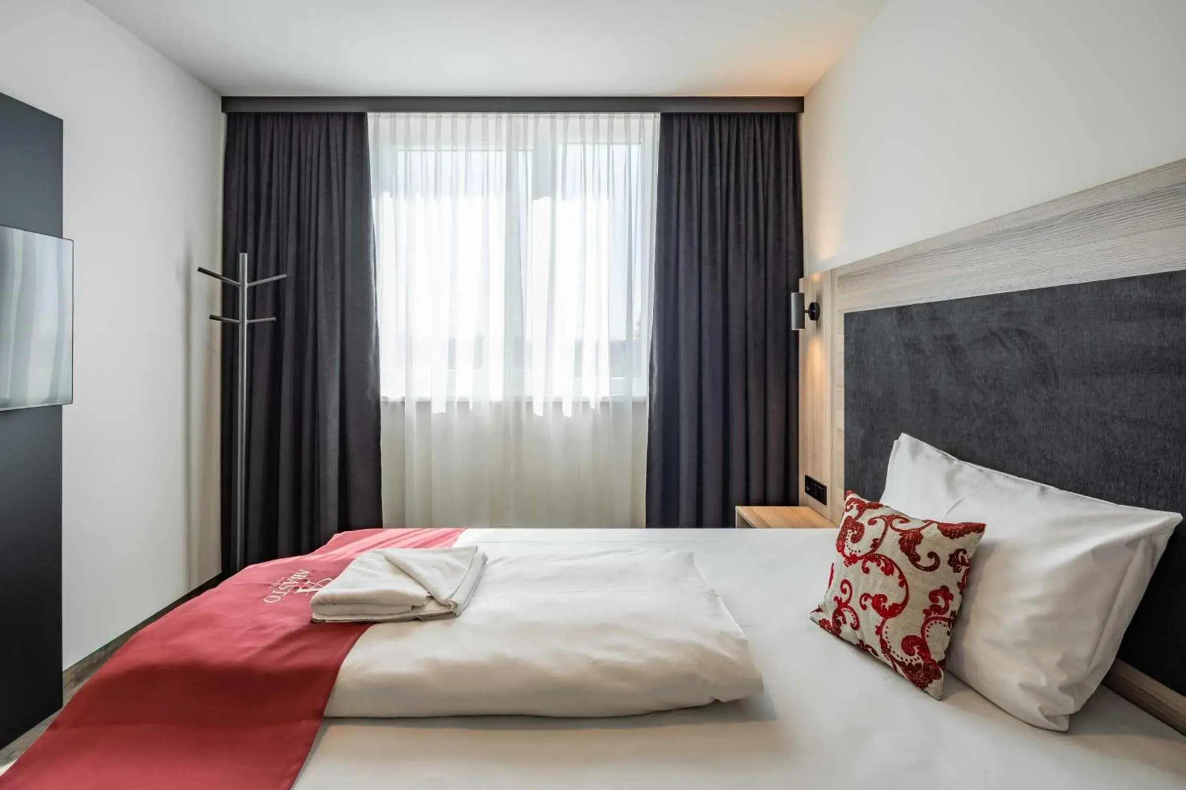 Bed in Abasto Hotel Dachau Bed in Abasto Hotel Dachau