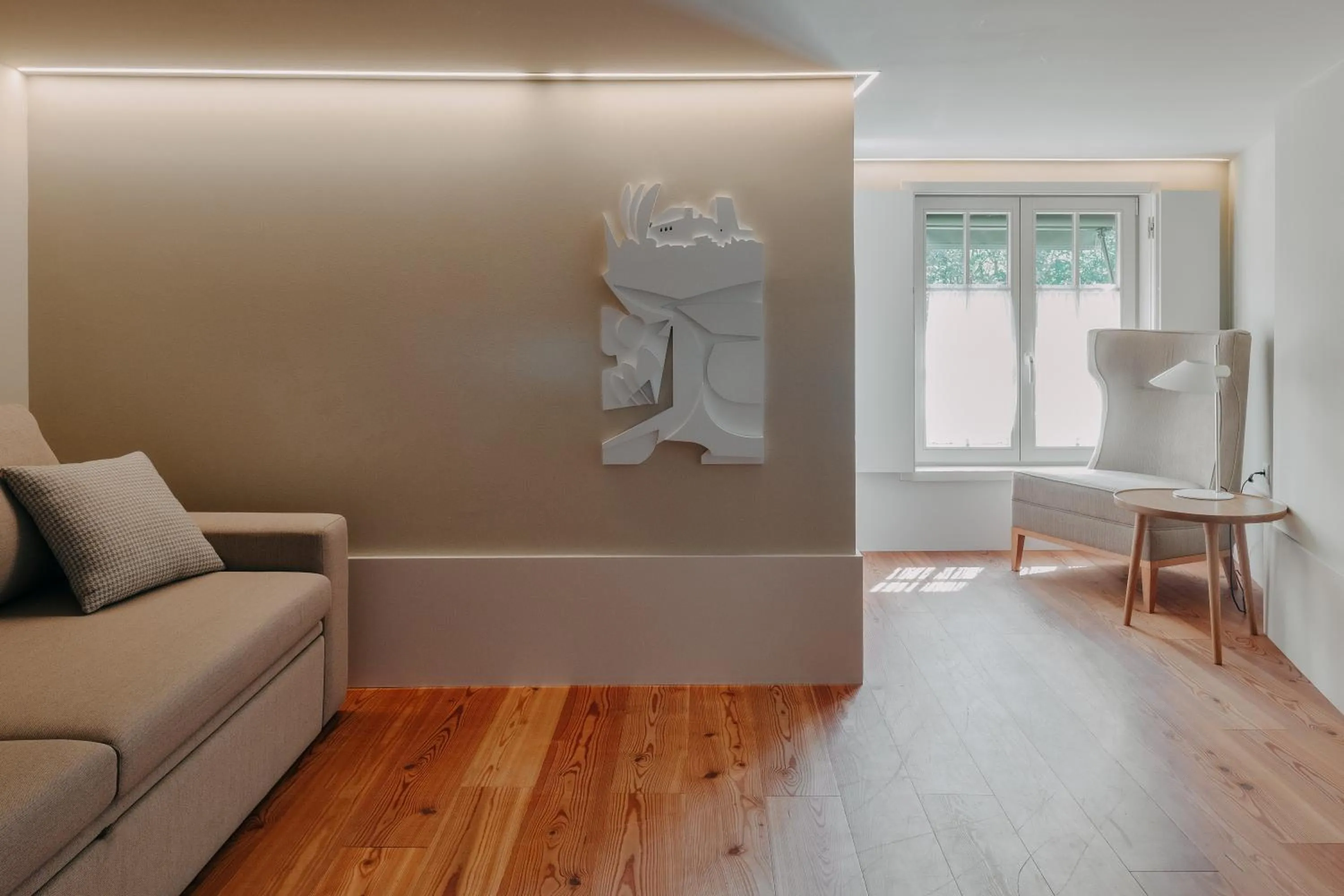 Living room in Casa das Lérias