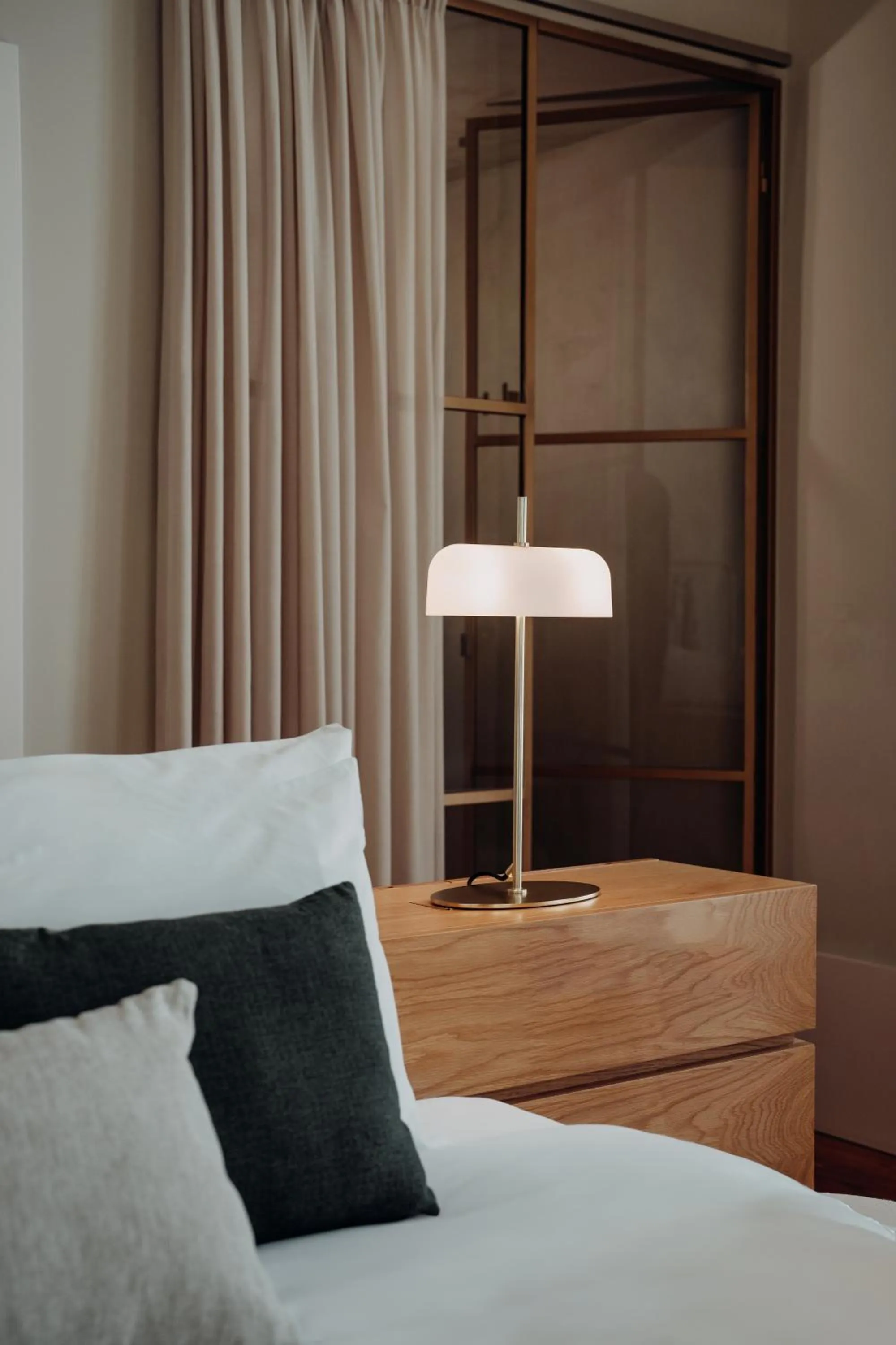 Decorative detail, Bed in Casa das Lérias