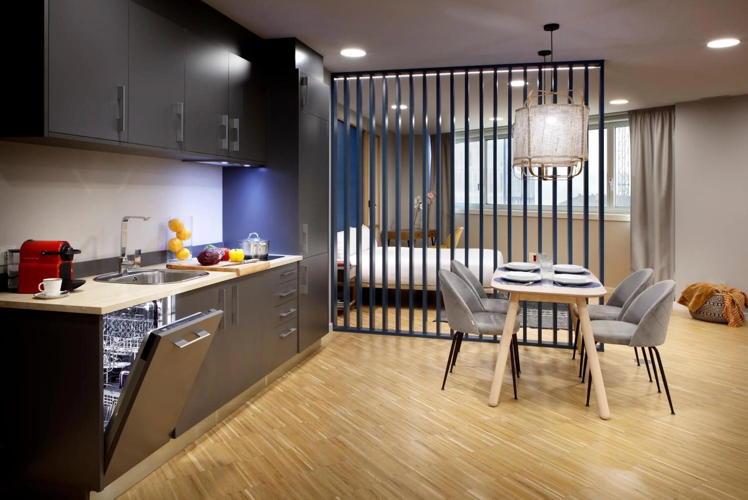 Bed in I Loft Santiago by Upper Luxury Housing