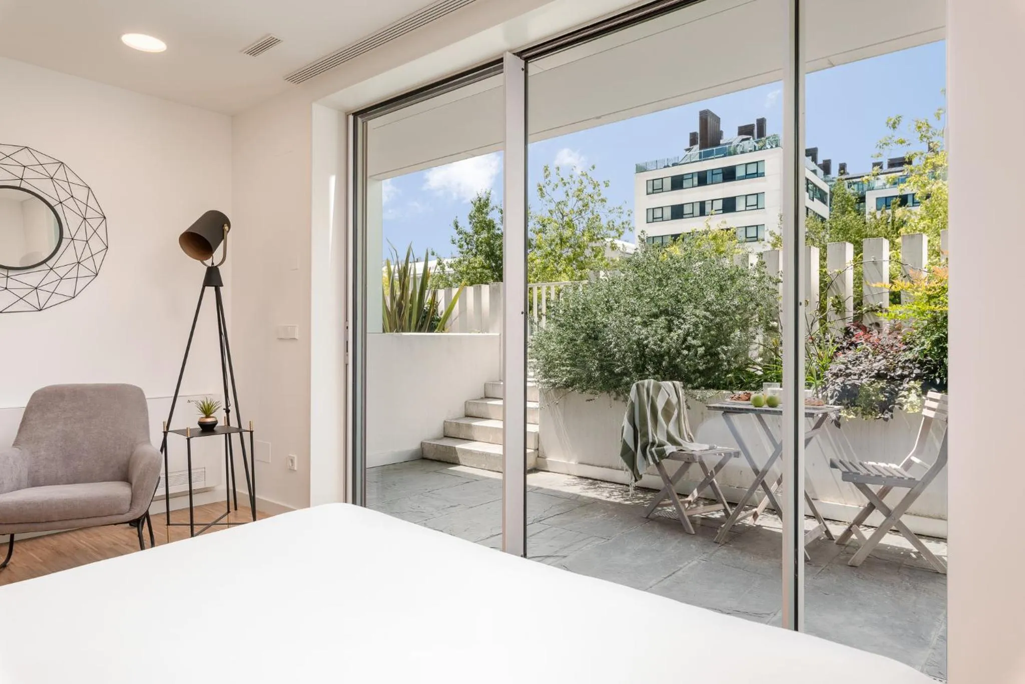 Bed in I Loft Santiago by Upper Luxury Housing