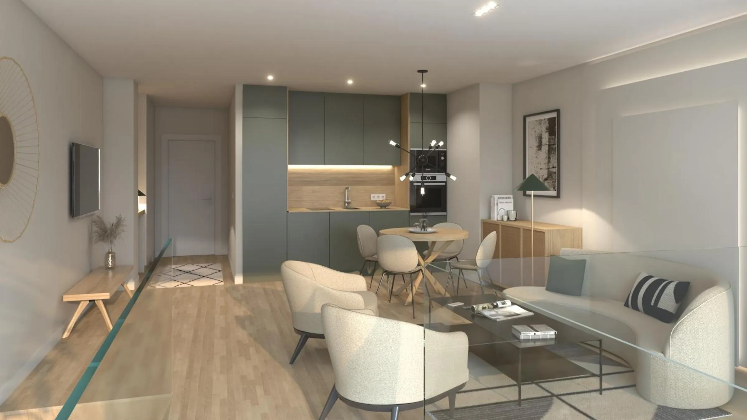 kitchen in I Loft Santiago by Upper Luxury Housing