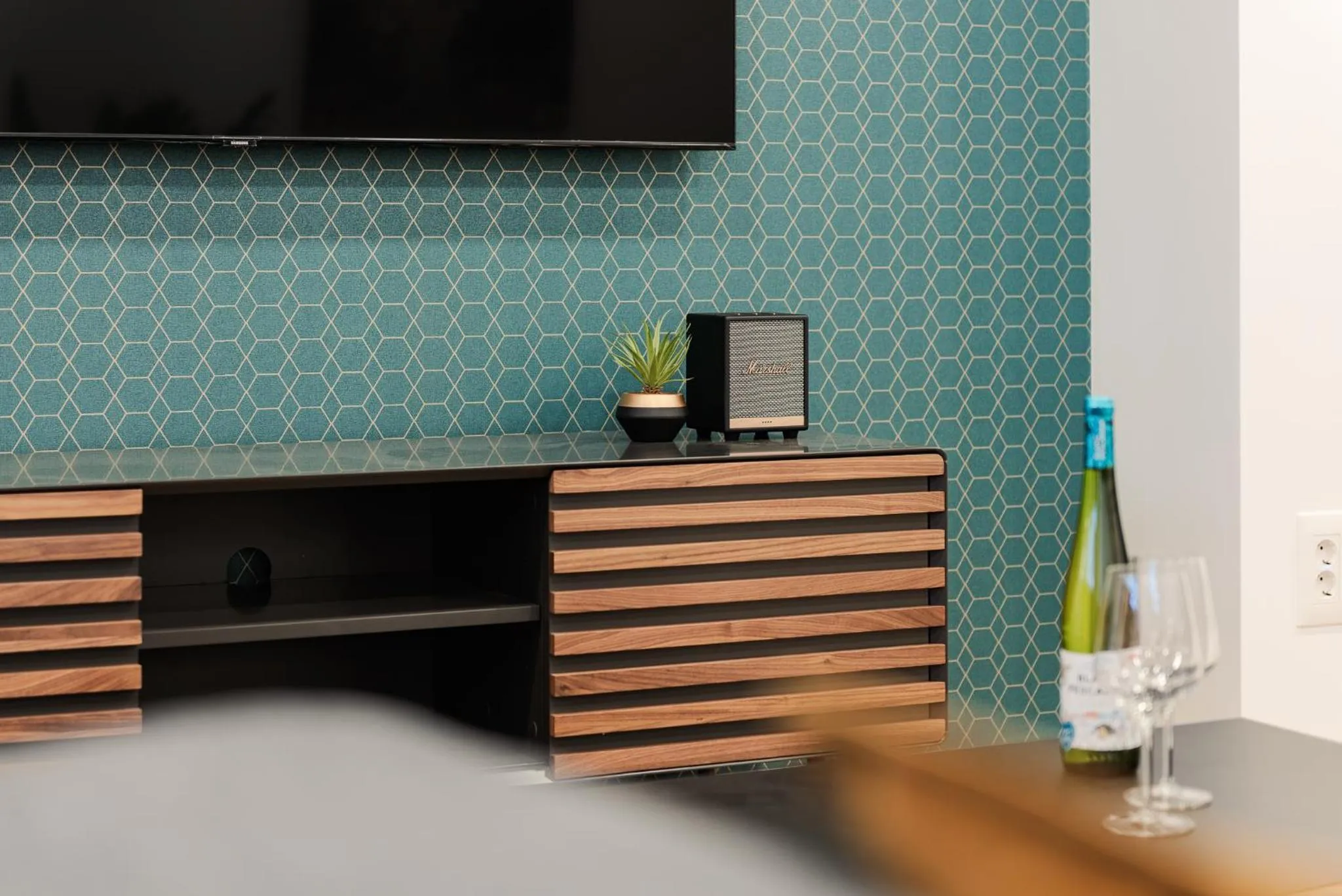 TV and multimedia in I Loft Santiago by Upper Luxury Housing