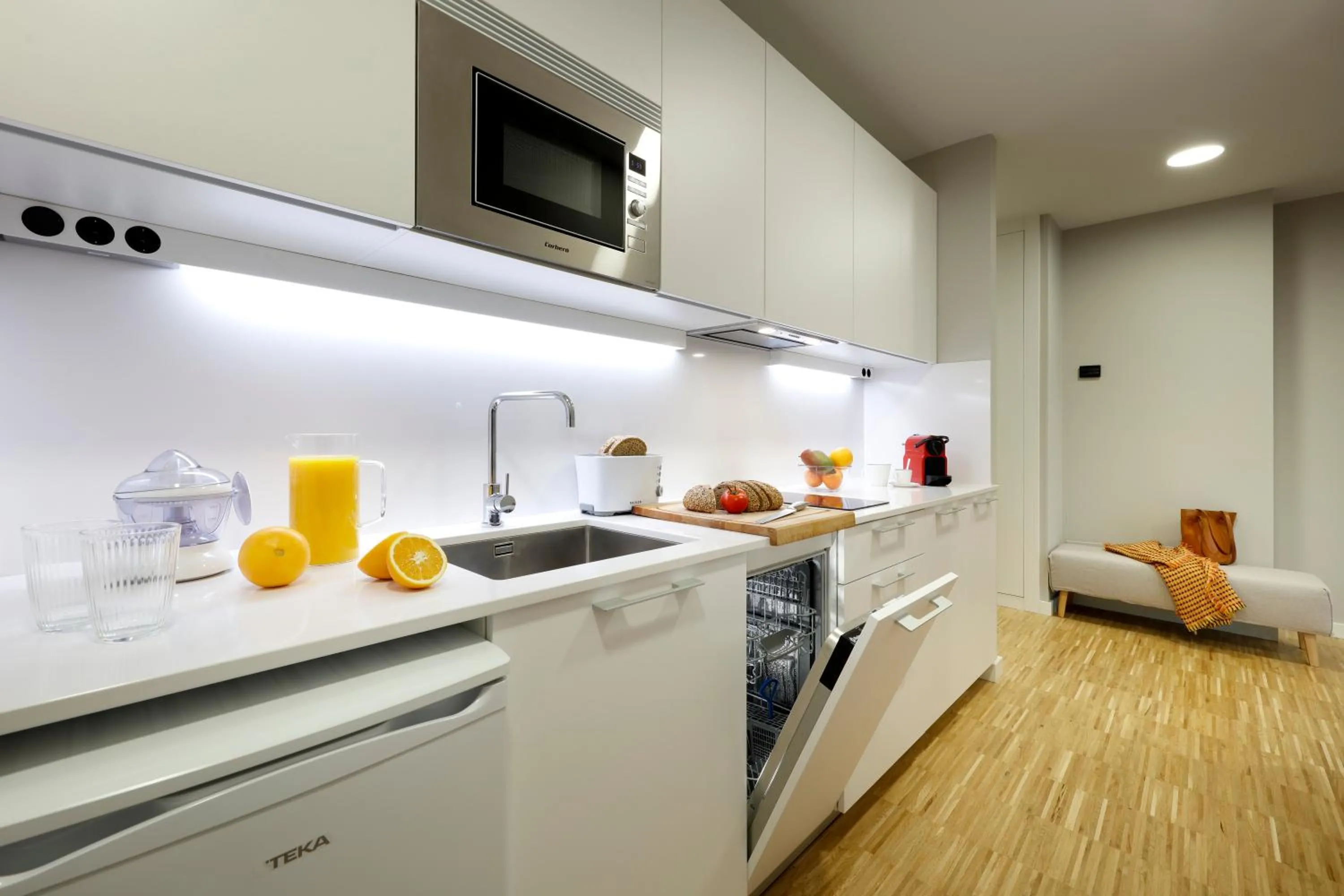 kitchen in I Loft Santiago by Upper Luxury Housing