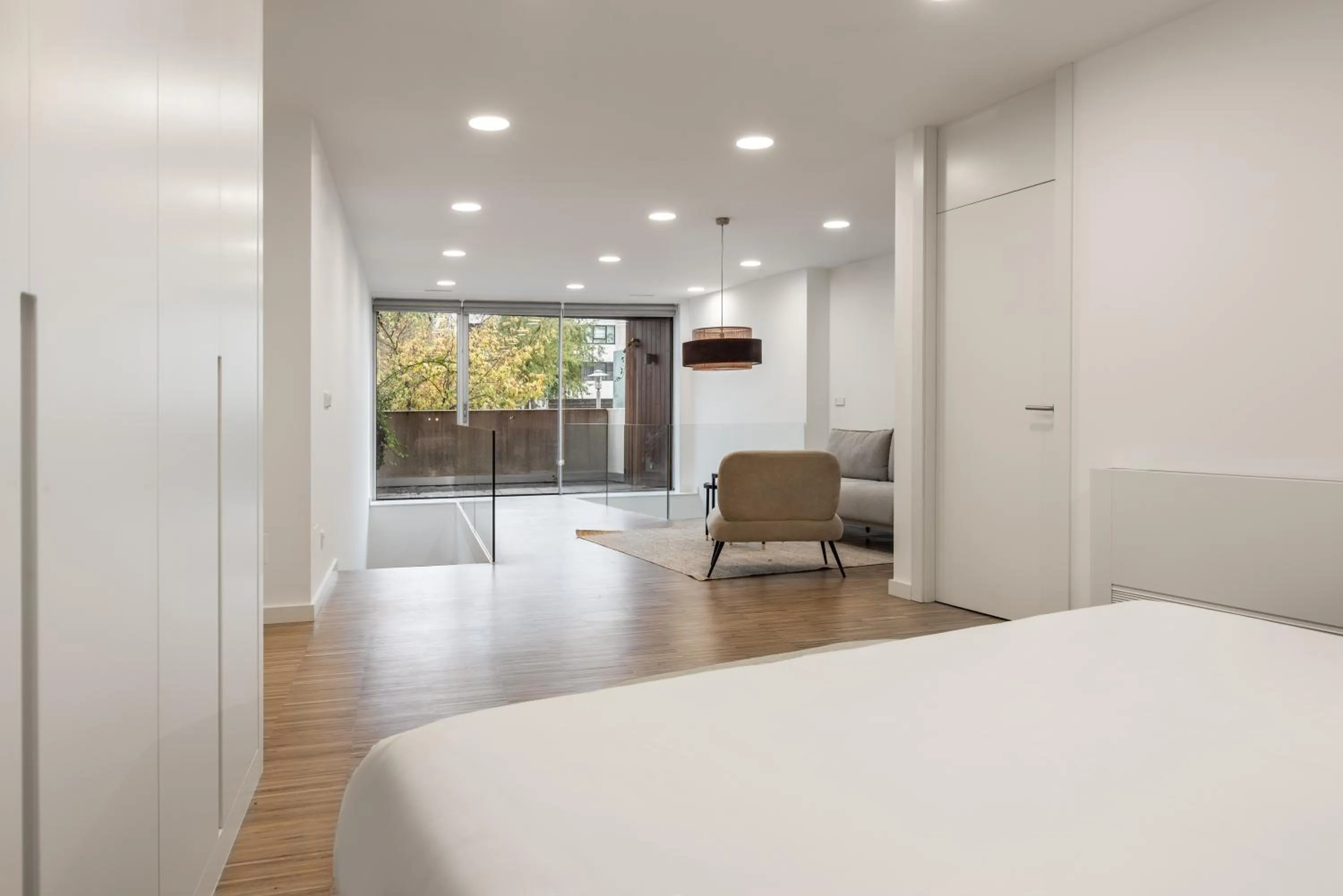 Bedroom, Bed in I Loft Santiago by Upper Luxury Housing