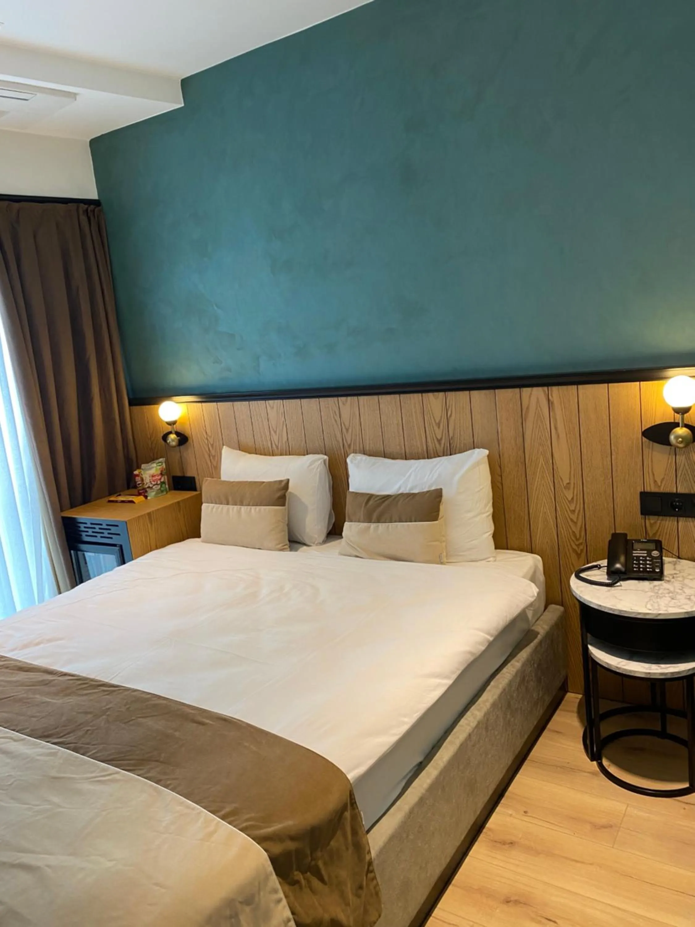 Bed in Fragments Hotel