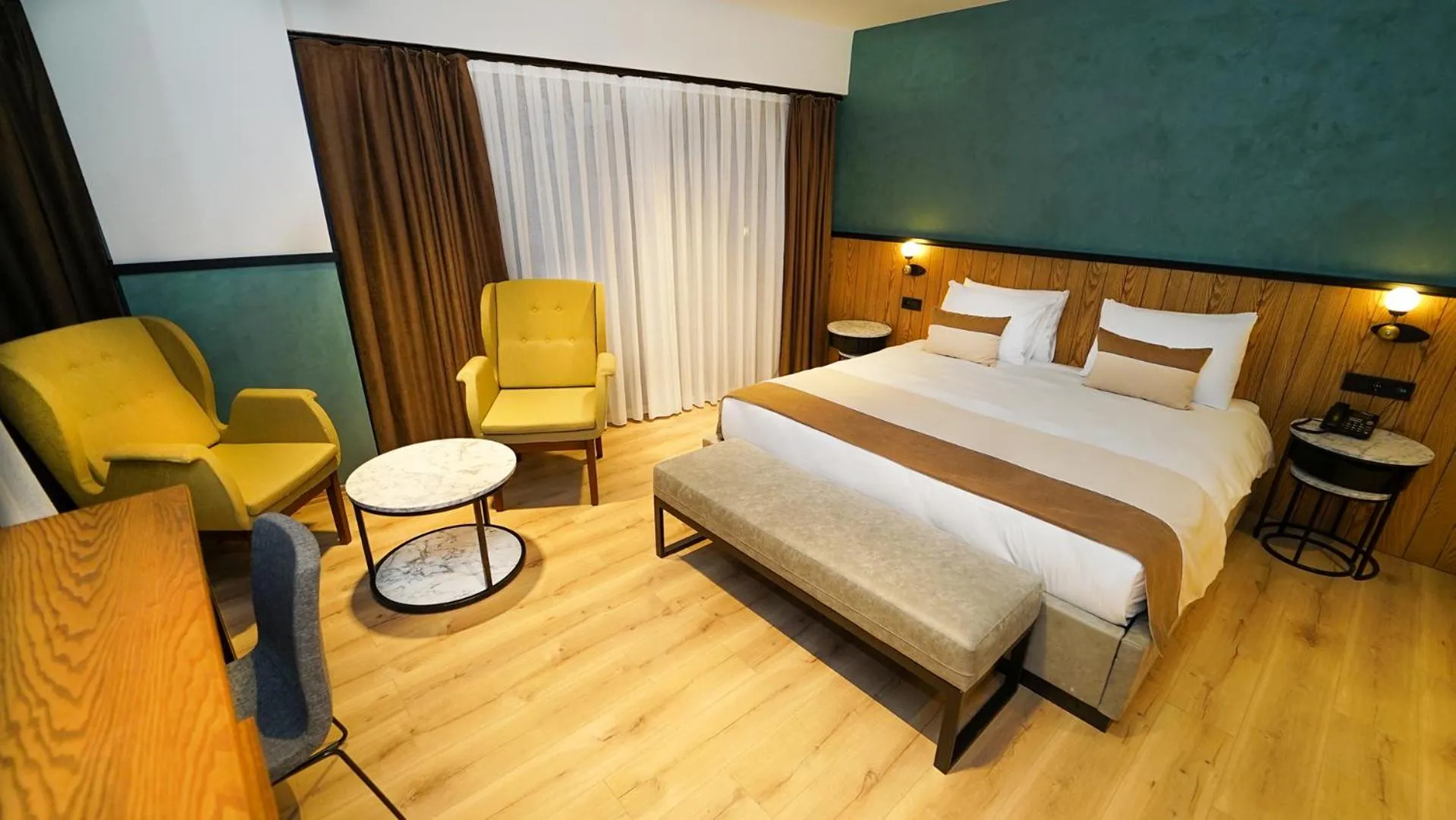 Bed in Fragments Hotel