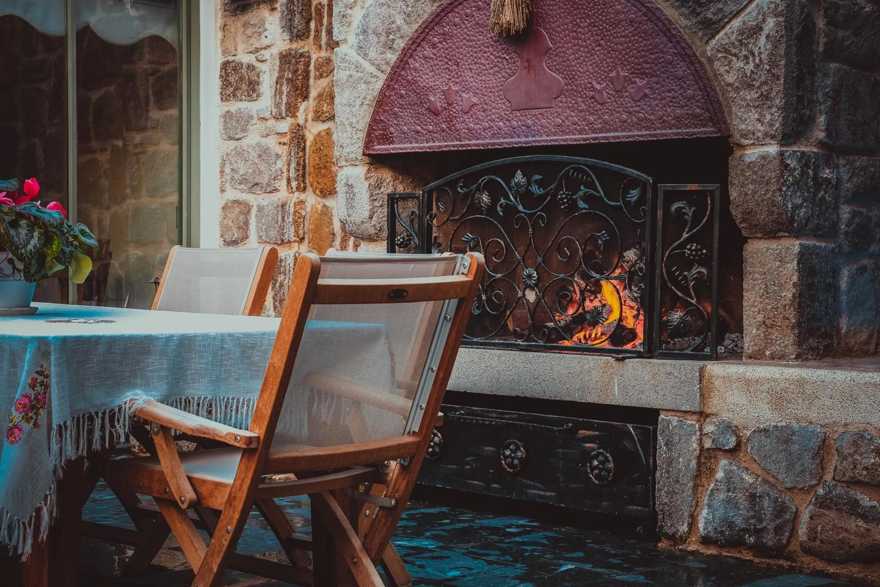 Patio in Kocadon Hotel