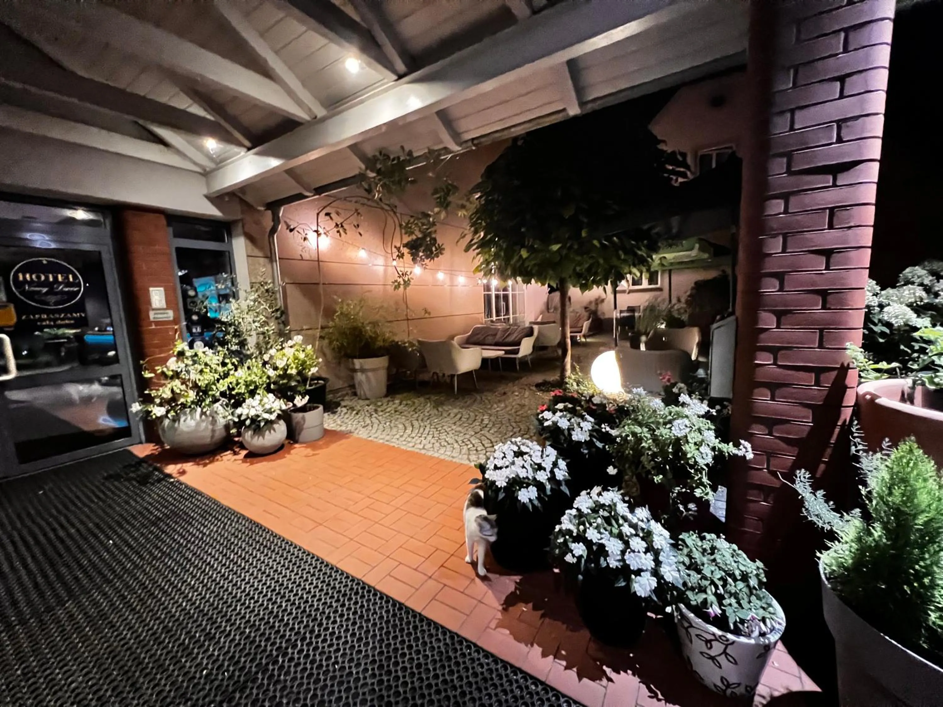 Garden in Hotel Nowy Dwór