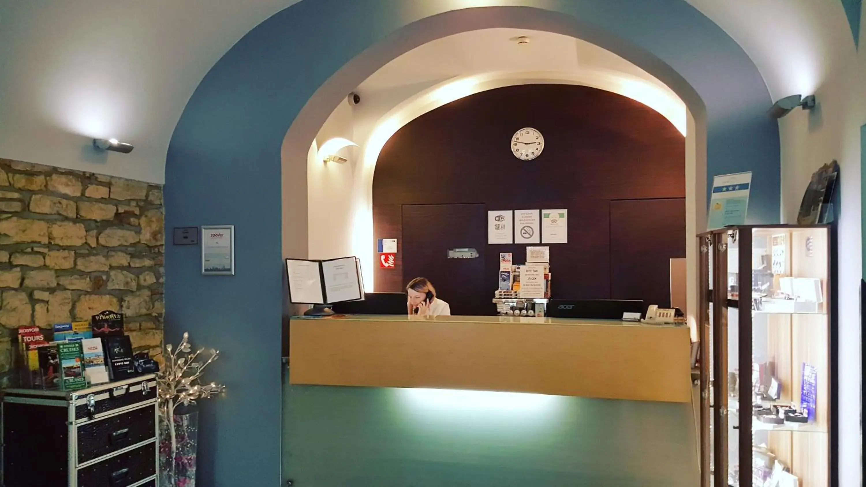 Lobby or reception in Hotel Páv Lobby or reception in Hotel Páv