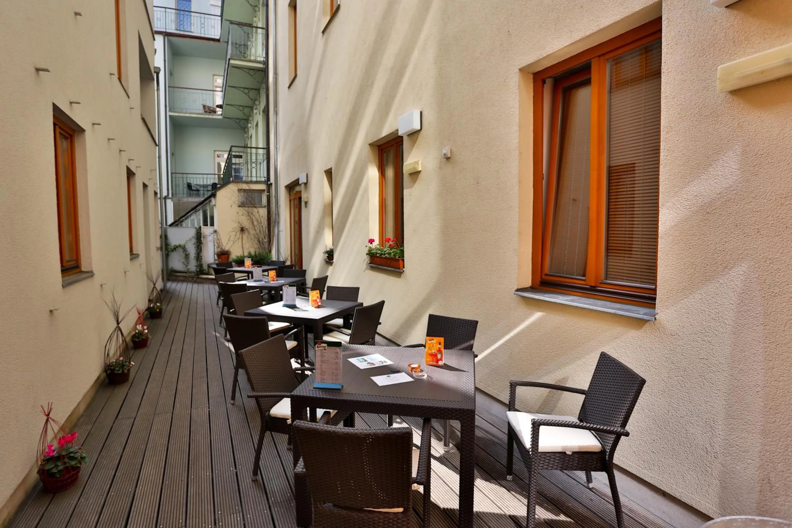 Balcony/Terrace in Hotel Páv