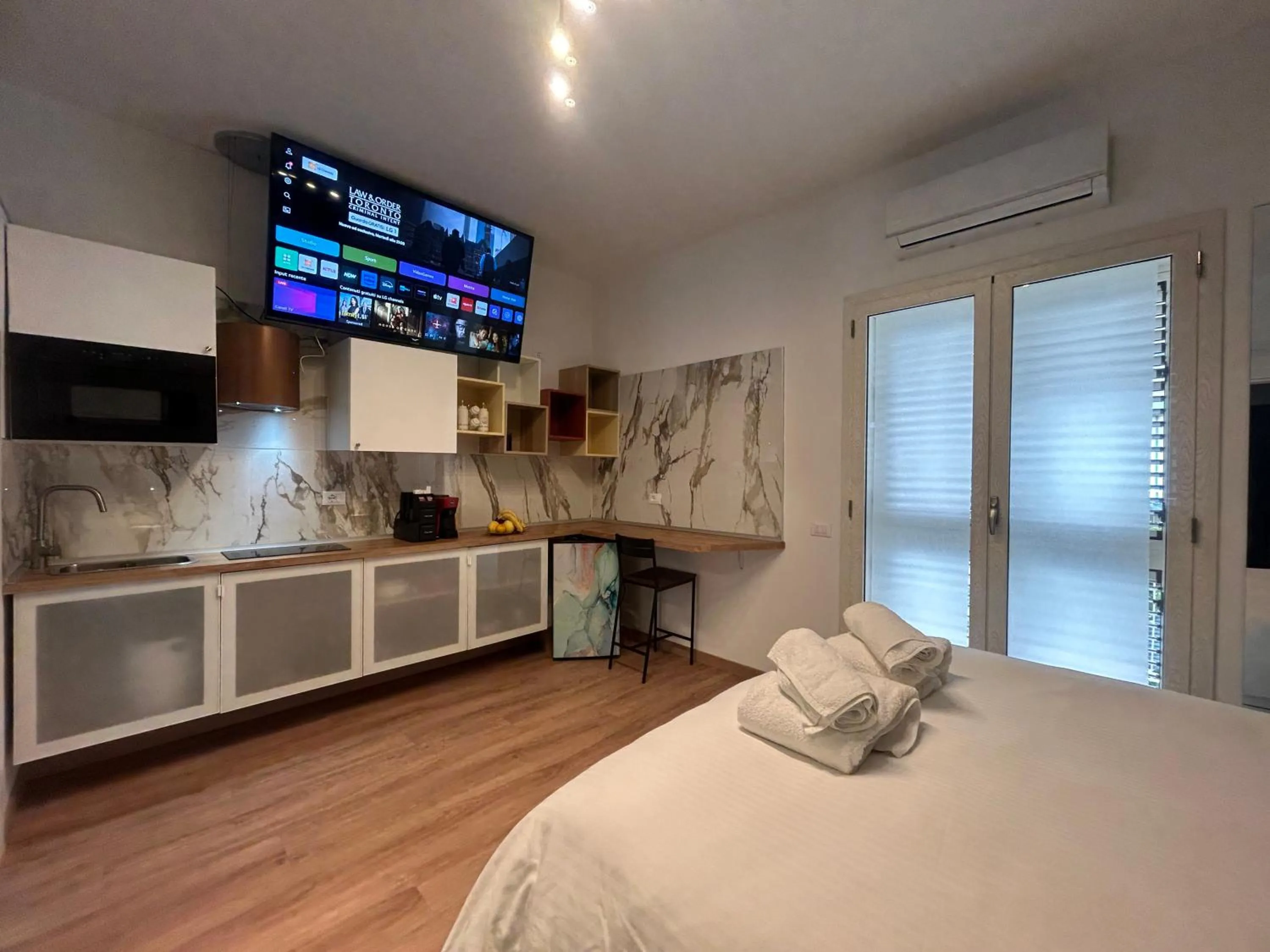 TV and multimedia, Bed in Confort Suites