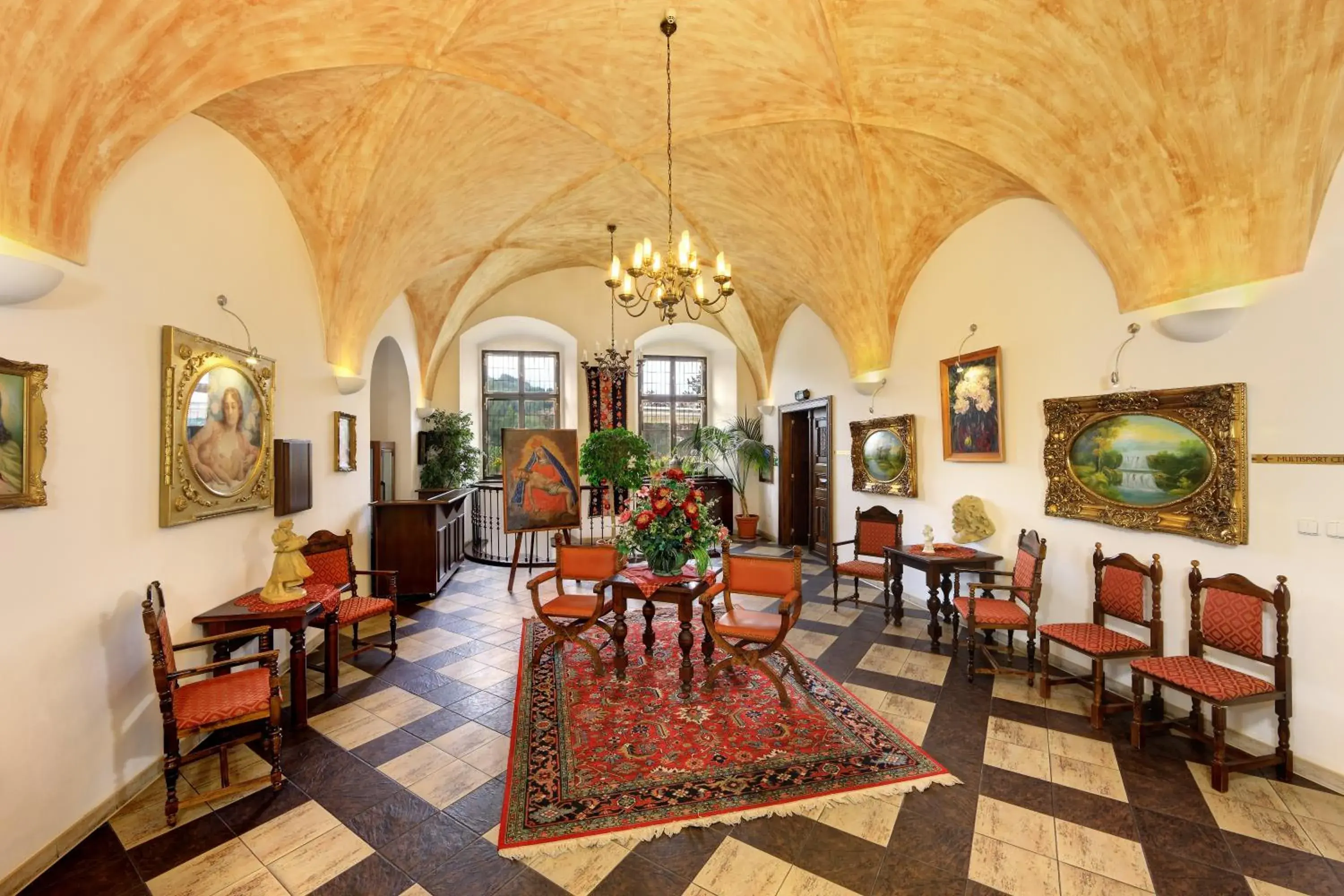 Lounge or bar in Hotel Ruze & Wellness Lounge or bar in Hotel Ruze & Wellness