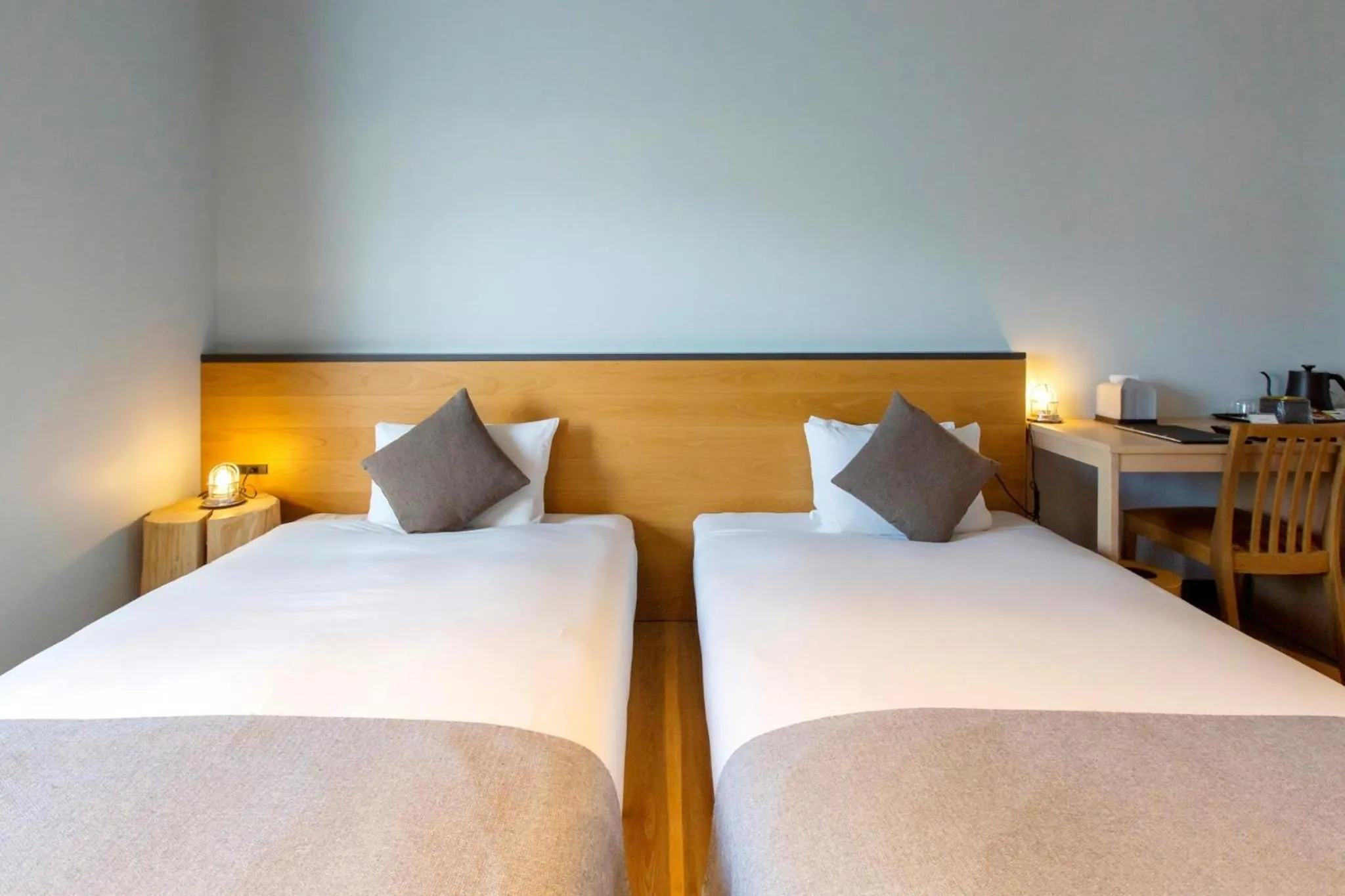 Bed in HOTEL KARUIZAWA CROSS - Vacation STAY 56456v