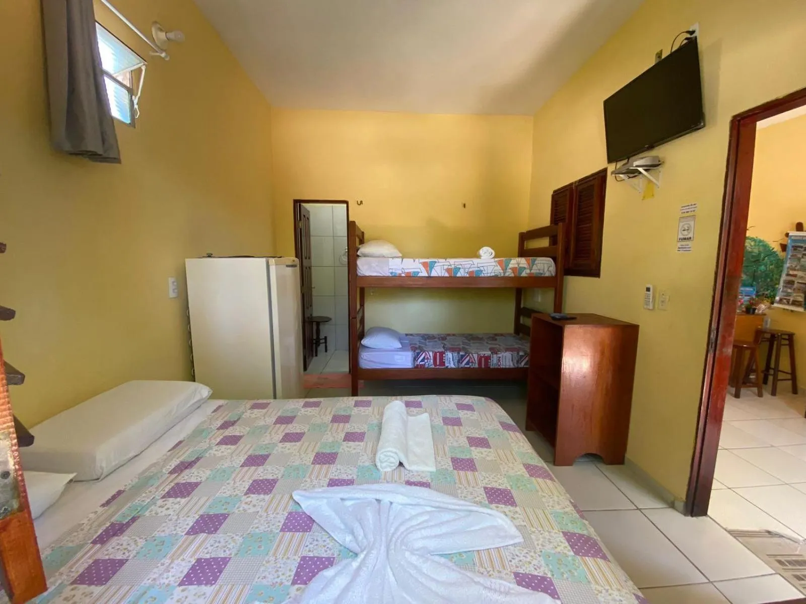 Bedroom, Bed in Pousada do Ary