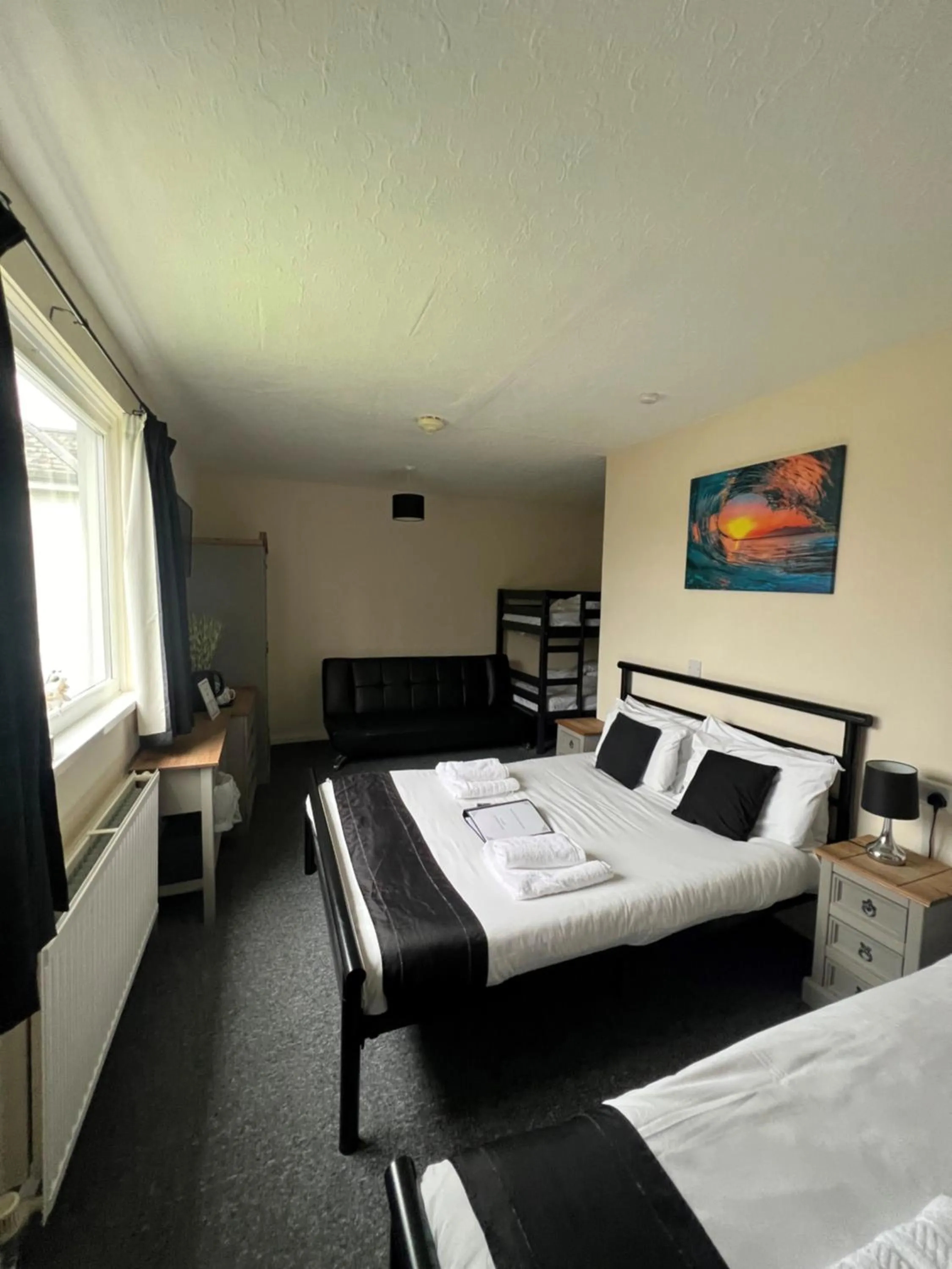 Bed in Burlington Hotel