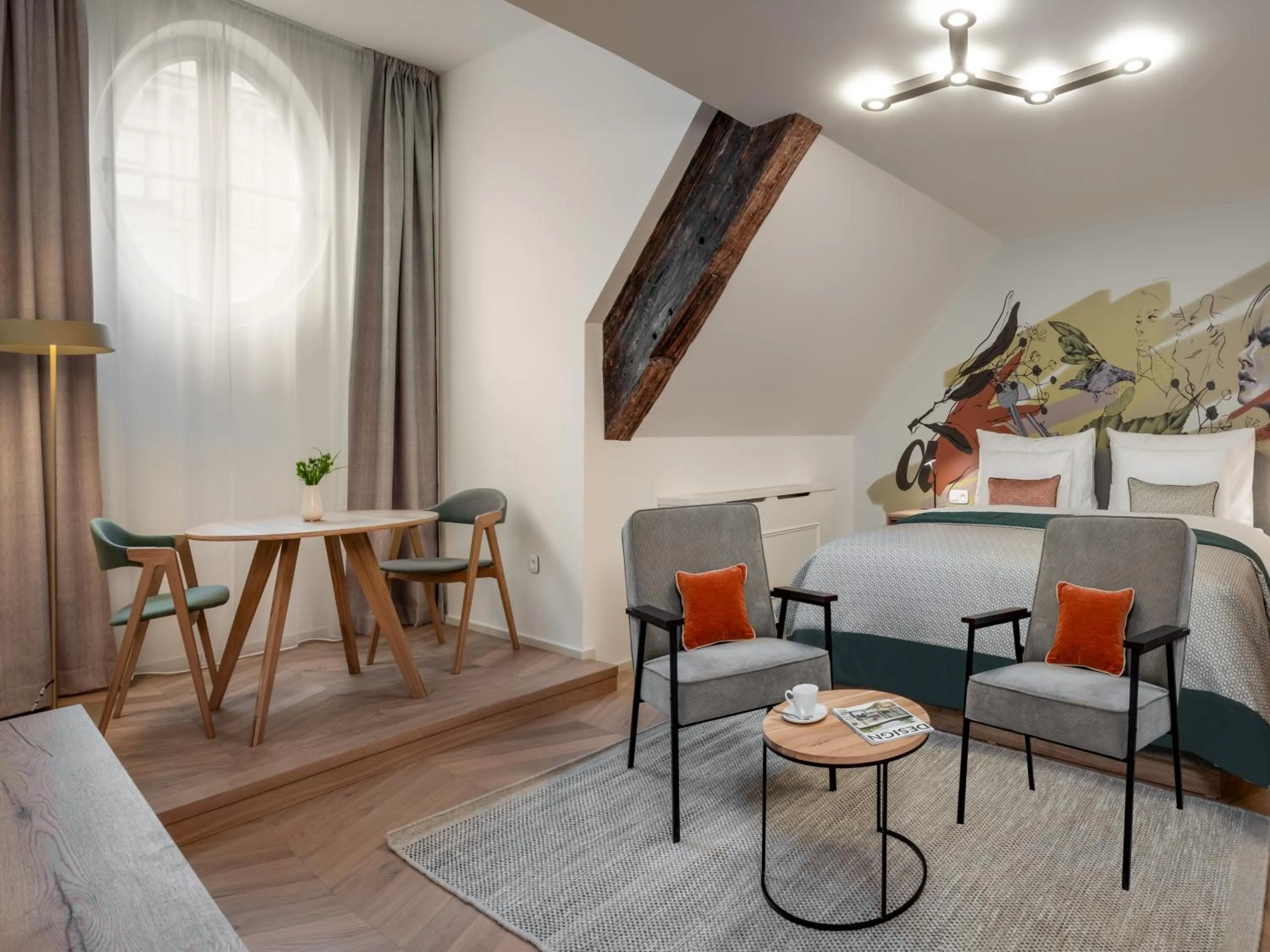 Bedroom in The Botanist by Adrez