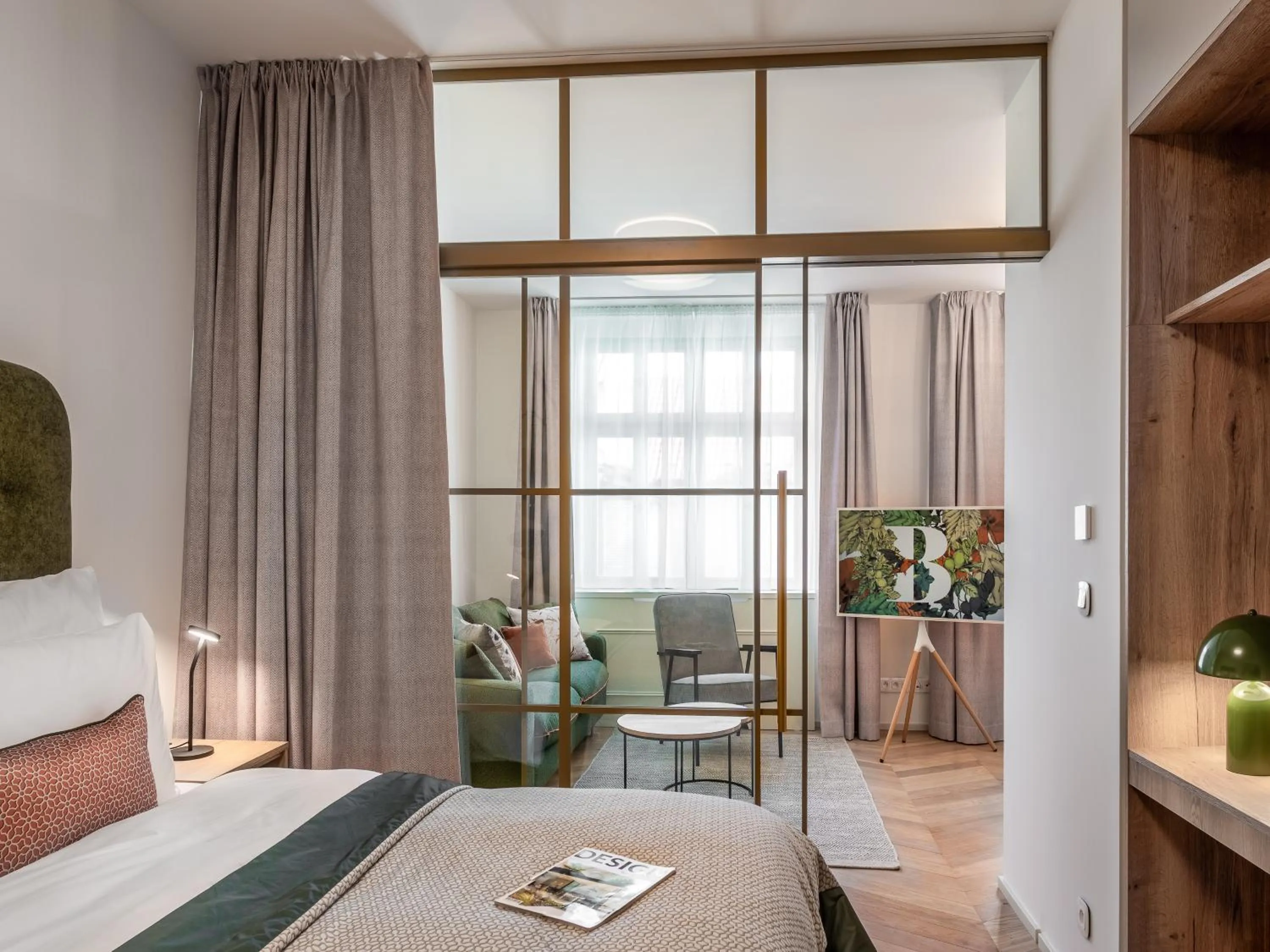 Bed in The Botanist by Adrez