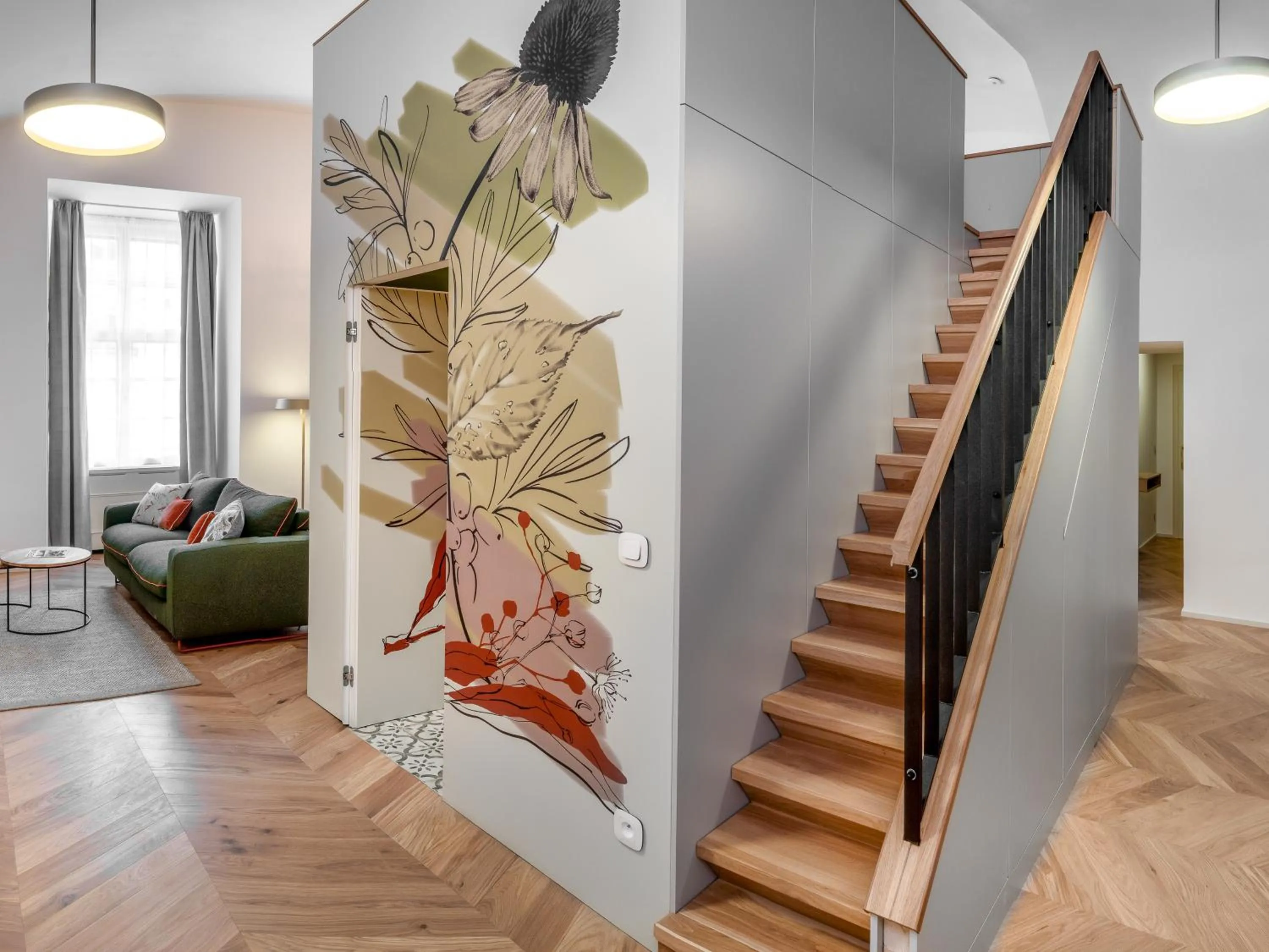 Living room in The Botanist by Adrez