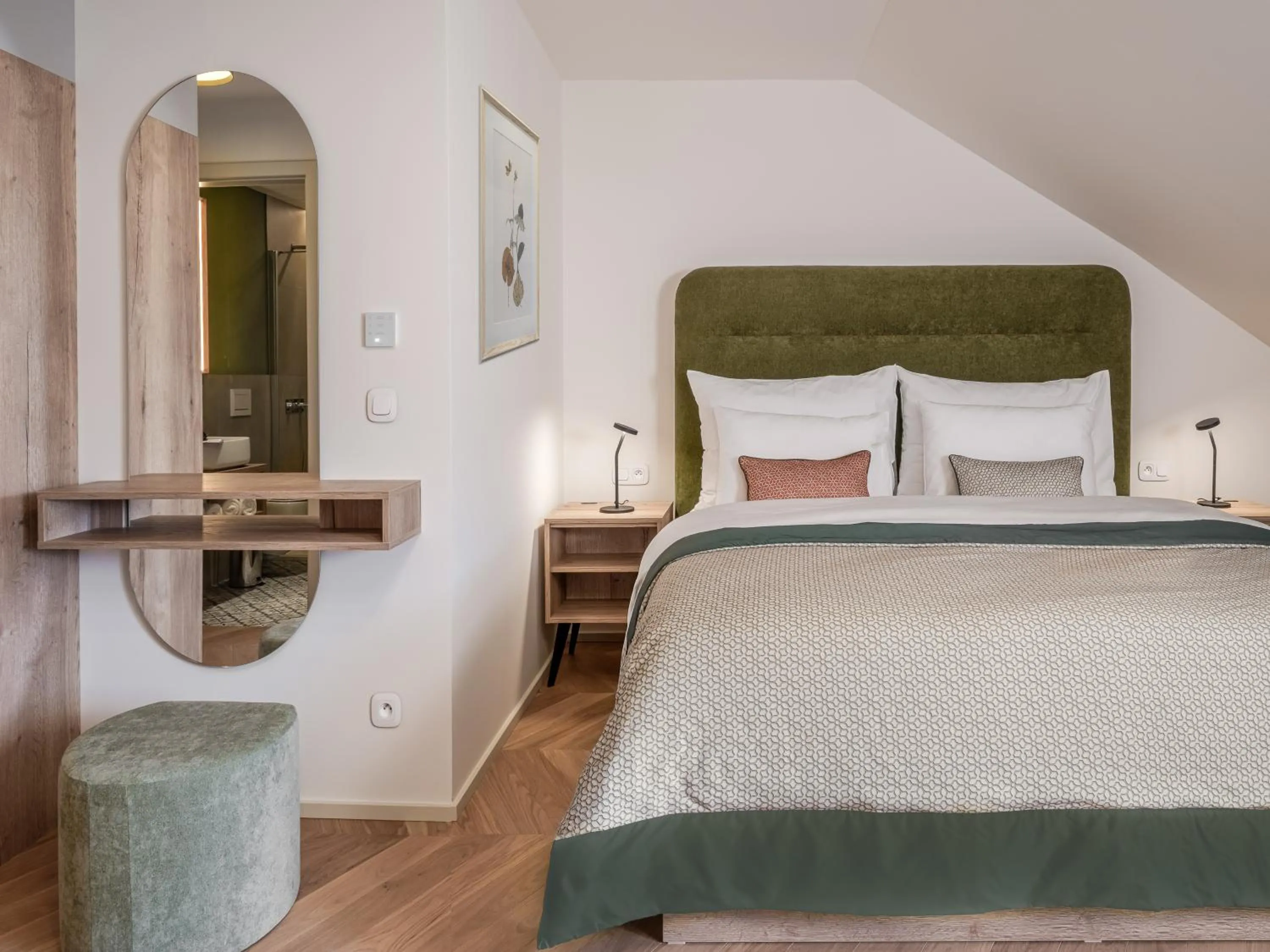 Bed in The Botanist by Adrez