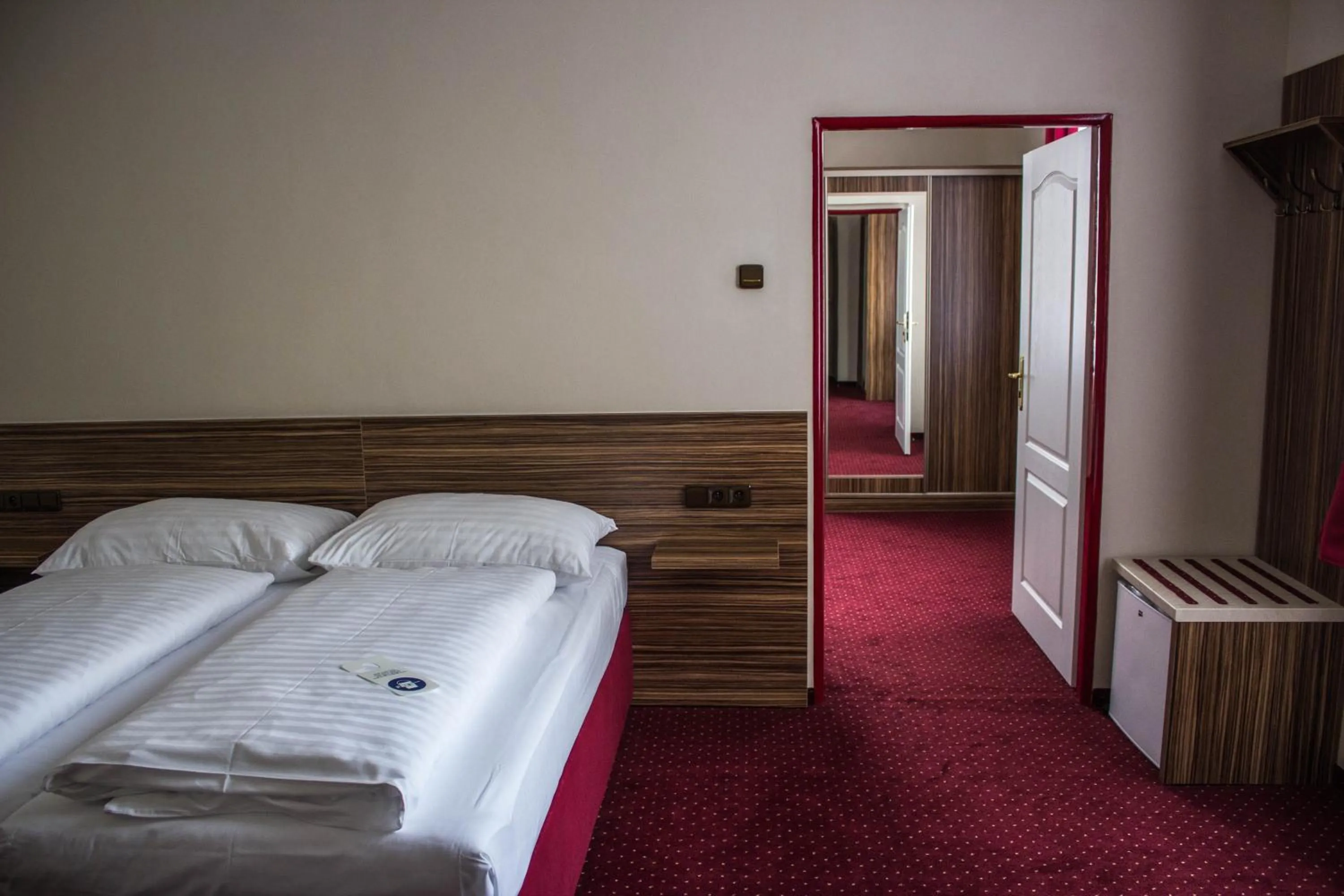 Bed in Hotel Continental