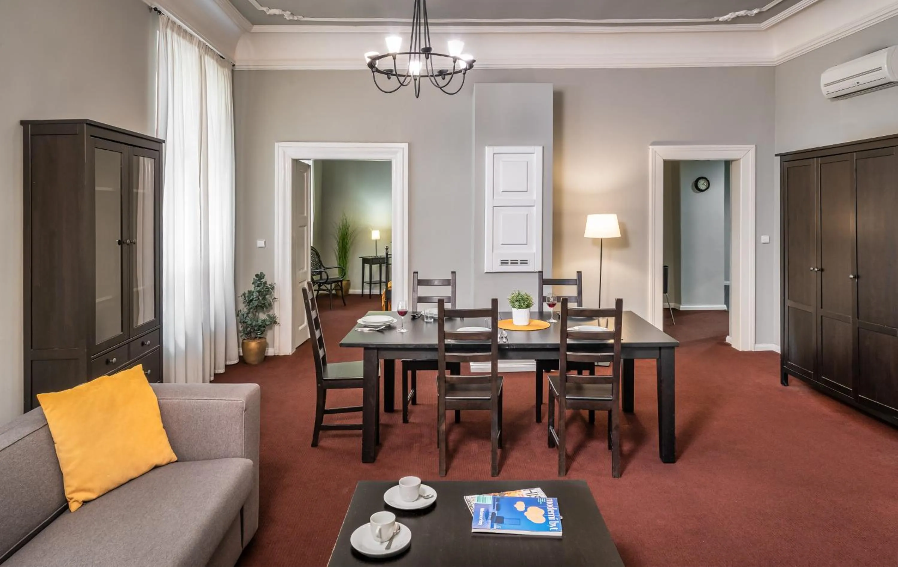 Living room in Hotel "Palác U Kočků" by Adrez, Palace At the Cats