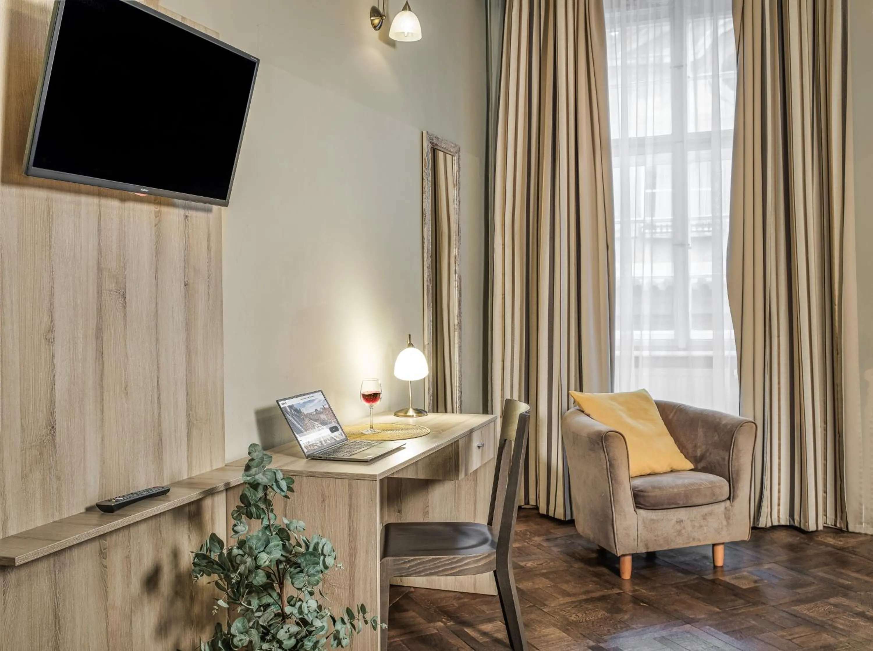 TV and multimedia in Hotel "Palác U Kočků" by Adrez, Palace At the Cats