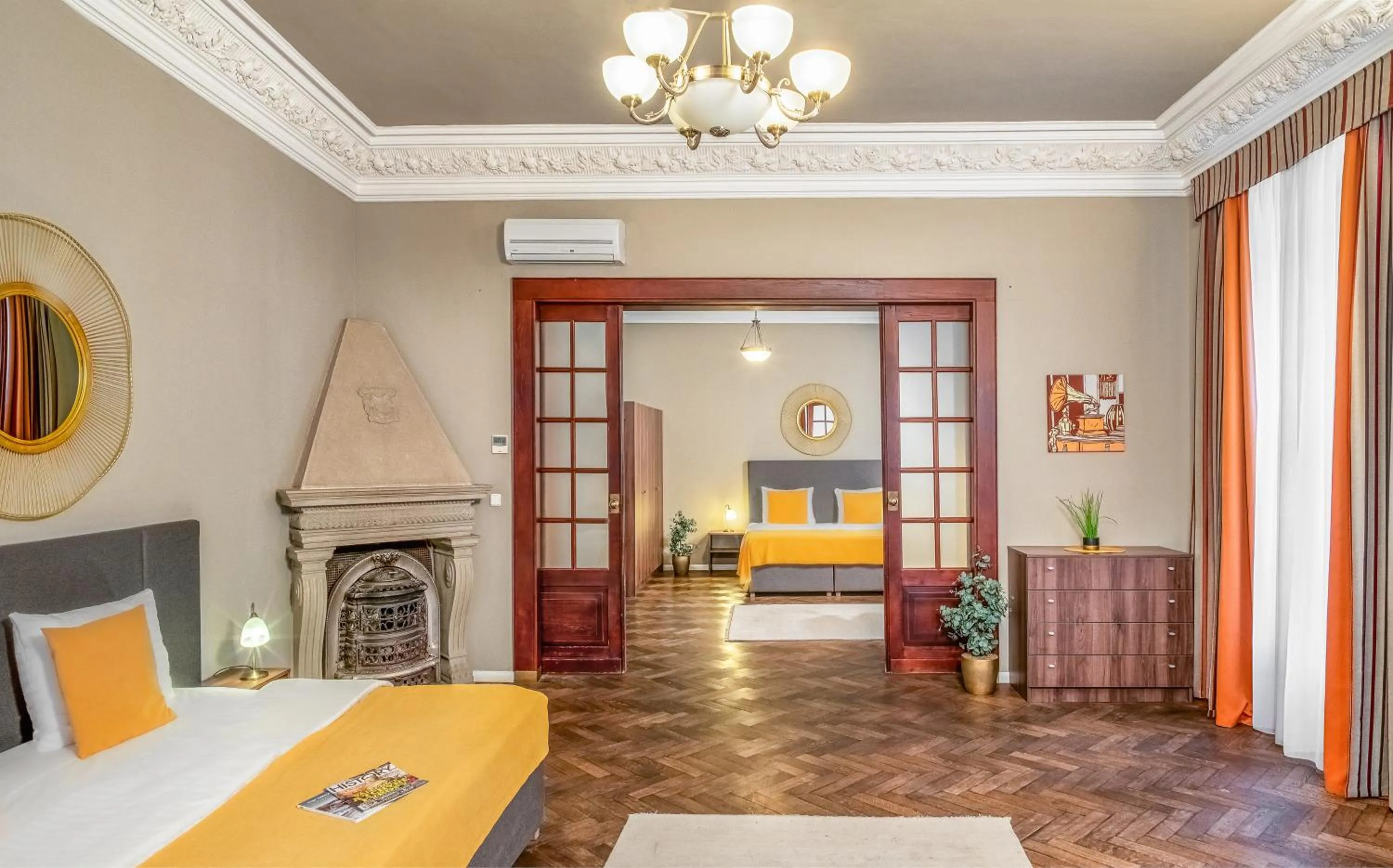 Living room in Hotel "Palác U Kočků" by Adrez, Palace At the Cats