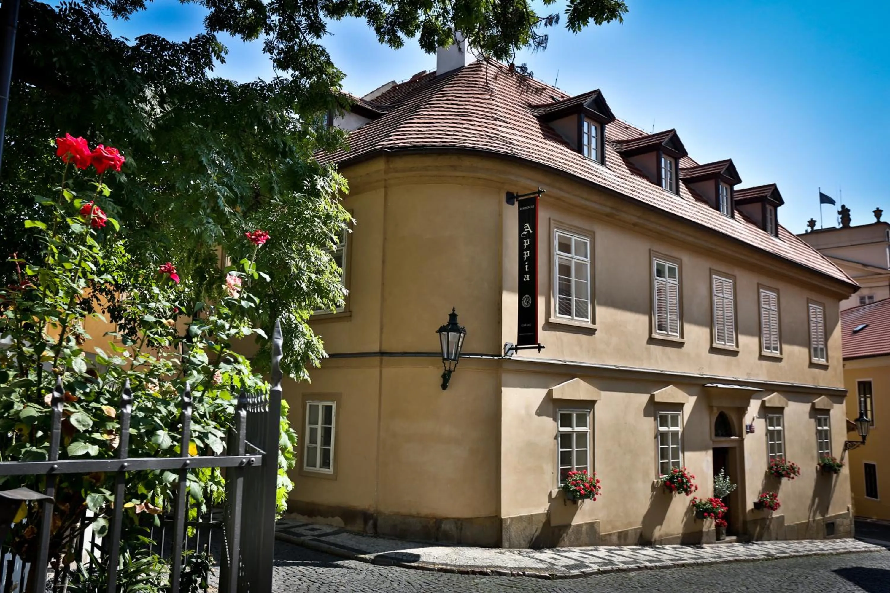 Facade/entrance in Appia Hotel Residences