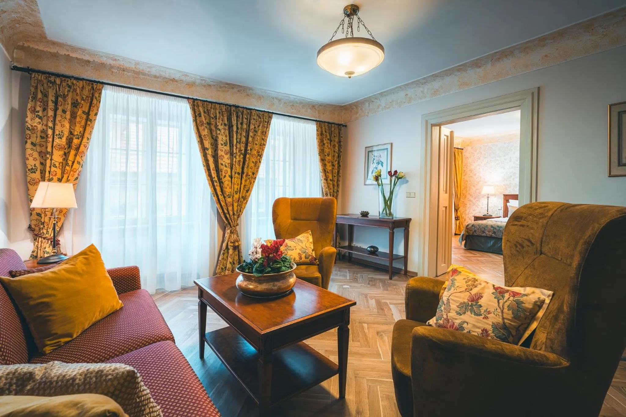 Living room in Appia Hotel Residences