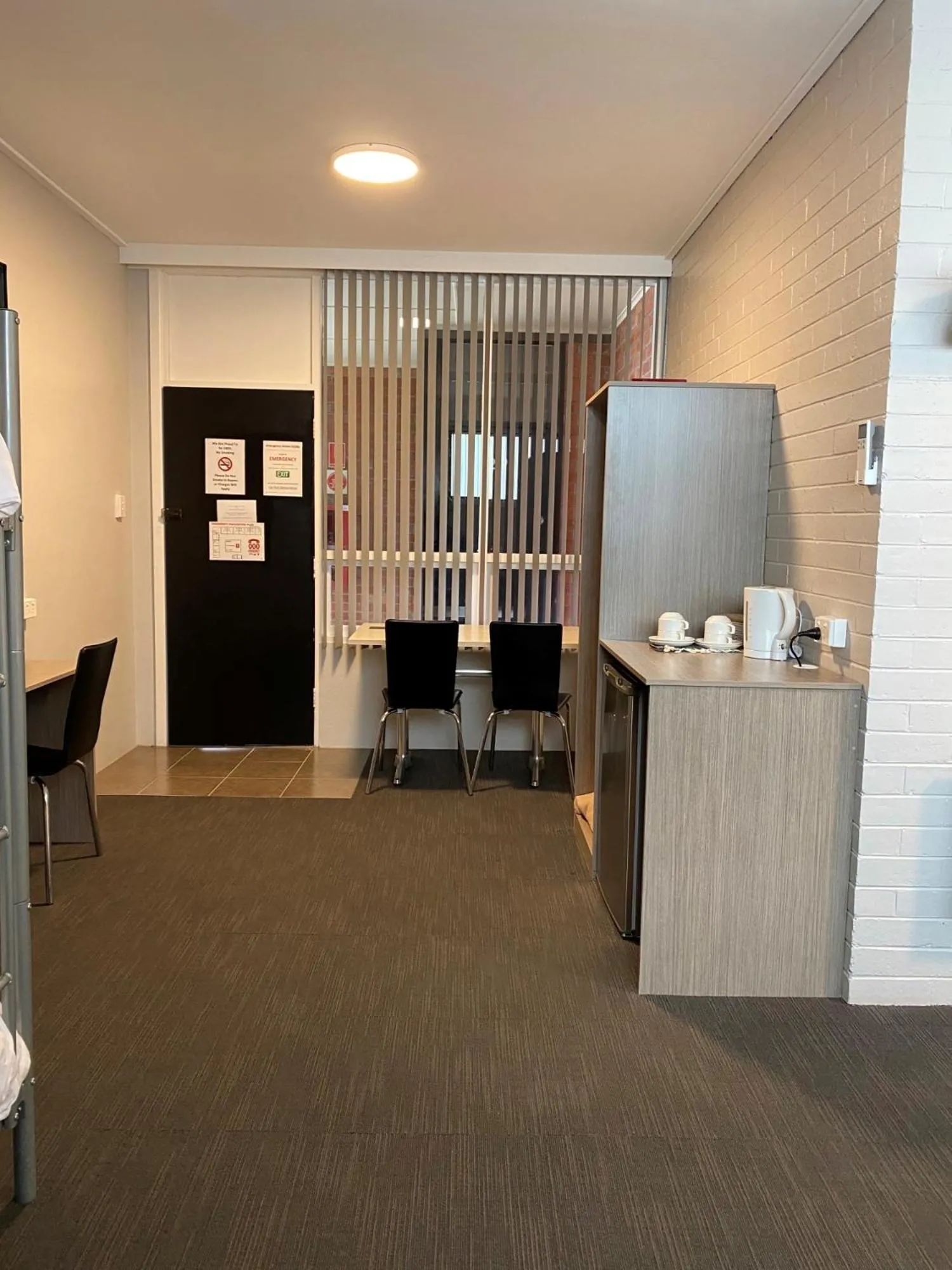 Kitchen or kitchenette in Elimatta Hotel