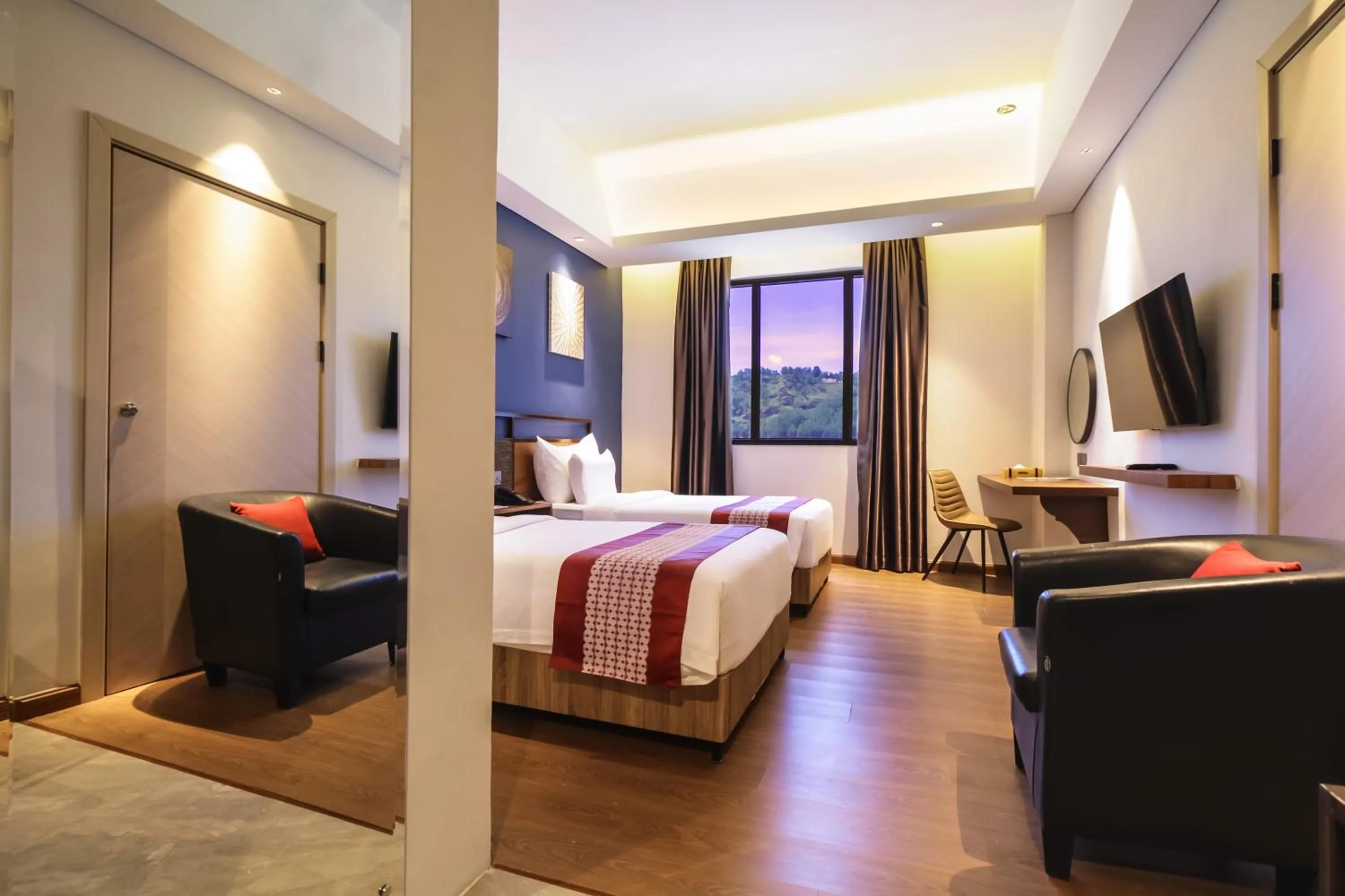 Bed in Parkside Gayo Petro Hotel Takengon