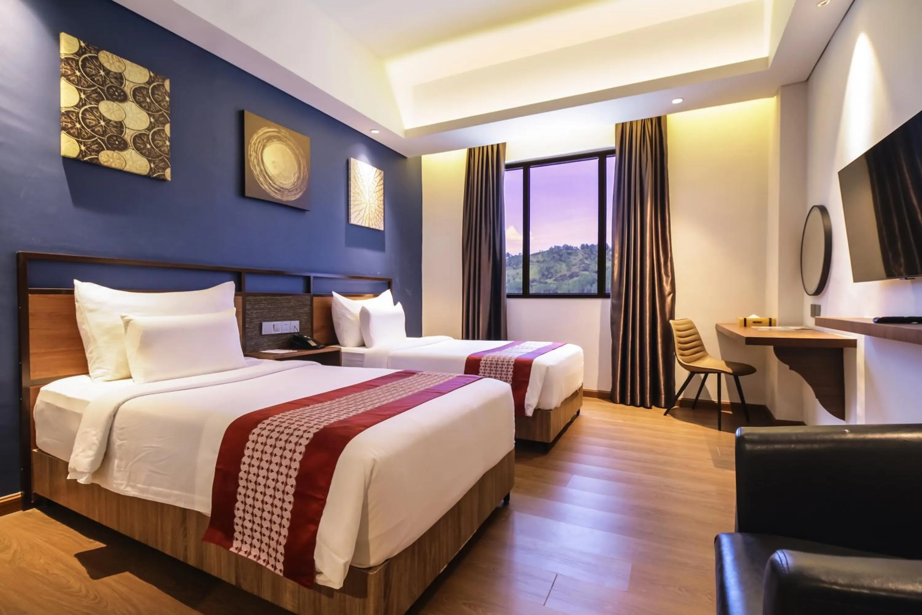 Bed in Parkside Gayo Petro Hotel Takengon