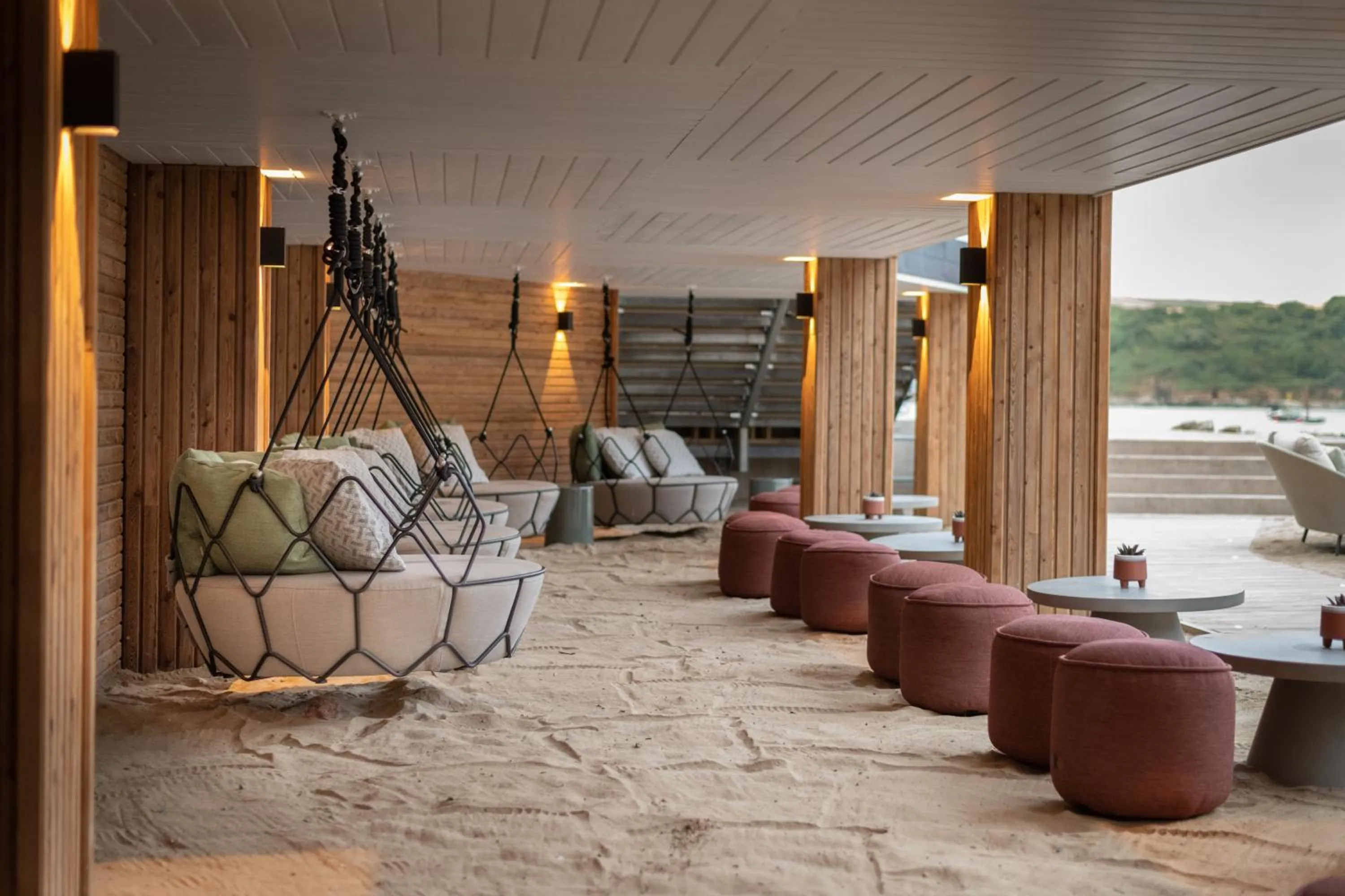 Seating area in Harbour Beach Club, Hotel & Spa