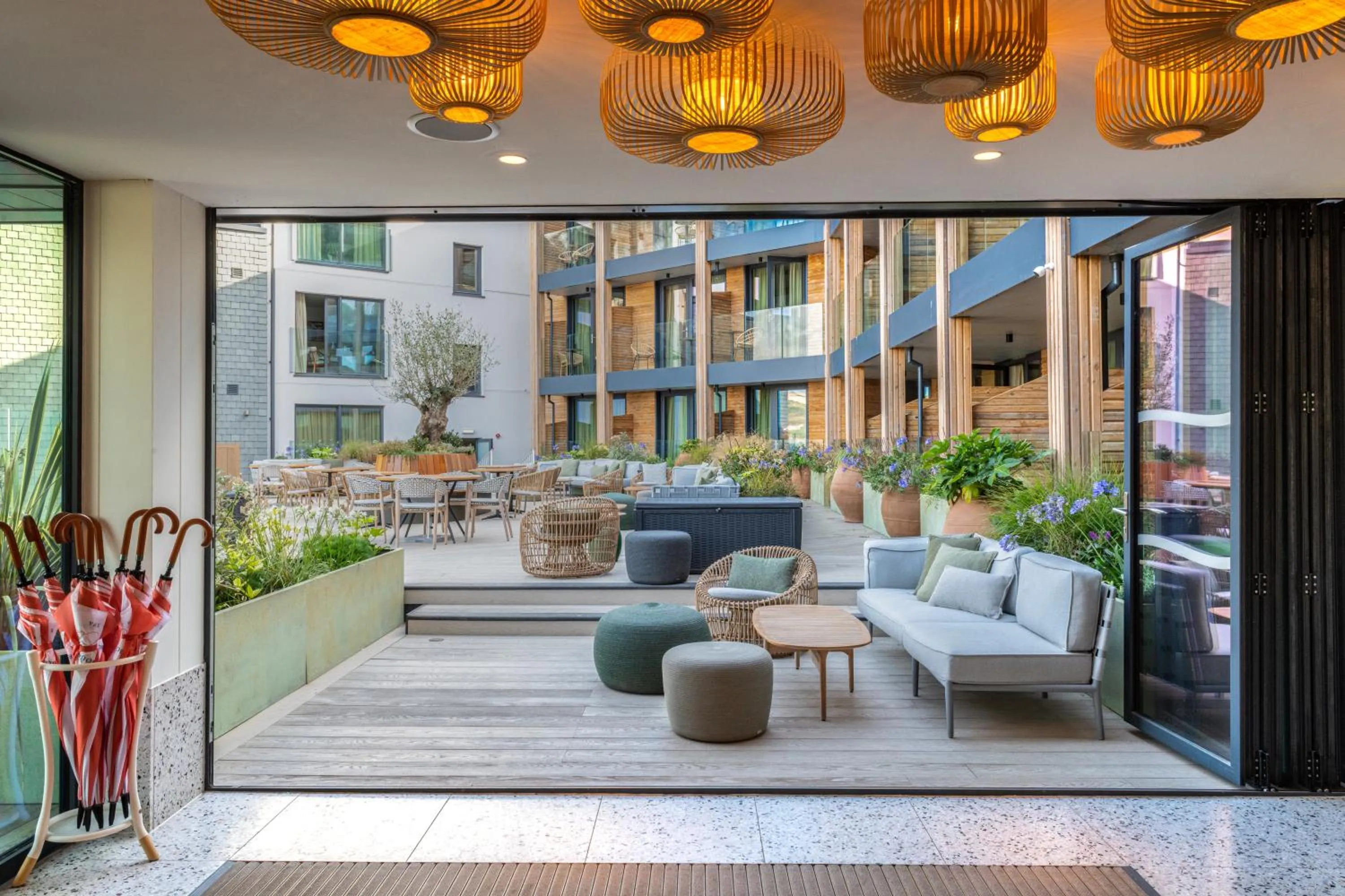 Patio in Harbour Beach Club, Hotel & Spa