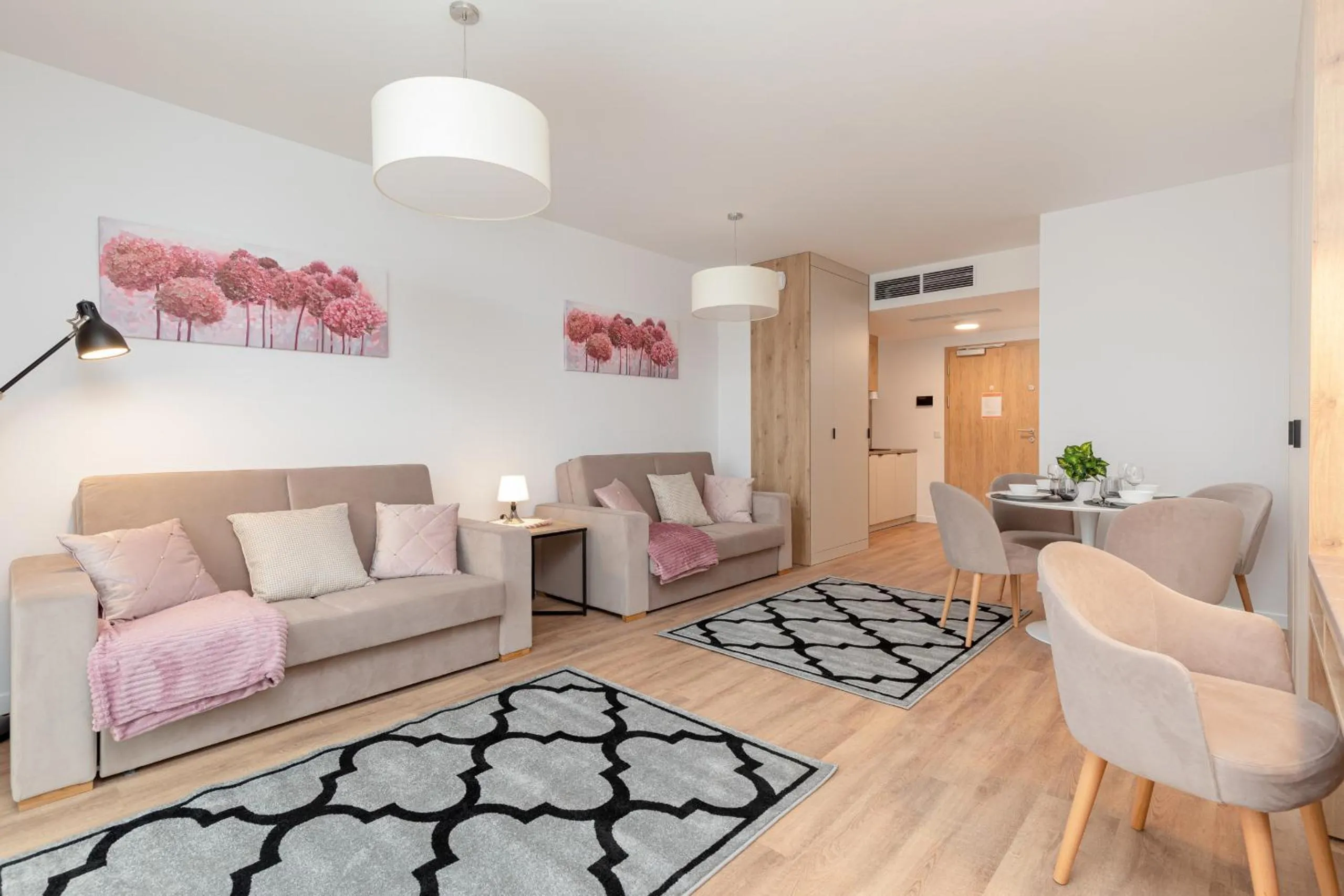 Seating area in Apartamenty Jantaris by Noclegi Renters