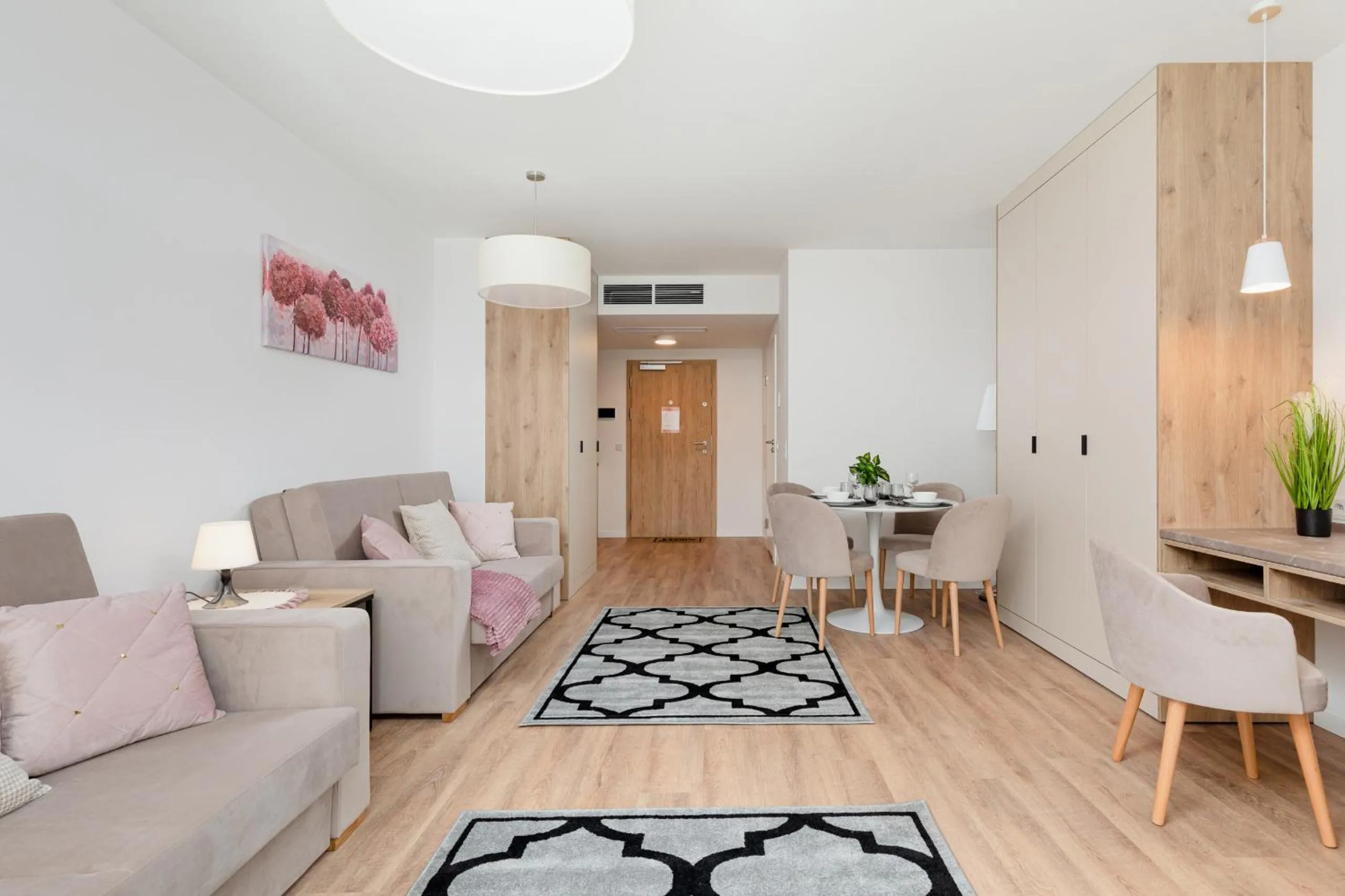 Seating area in Apartamenty Jantaris by Noclegi Renters