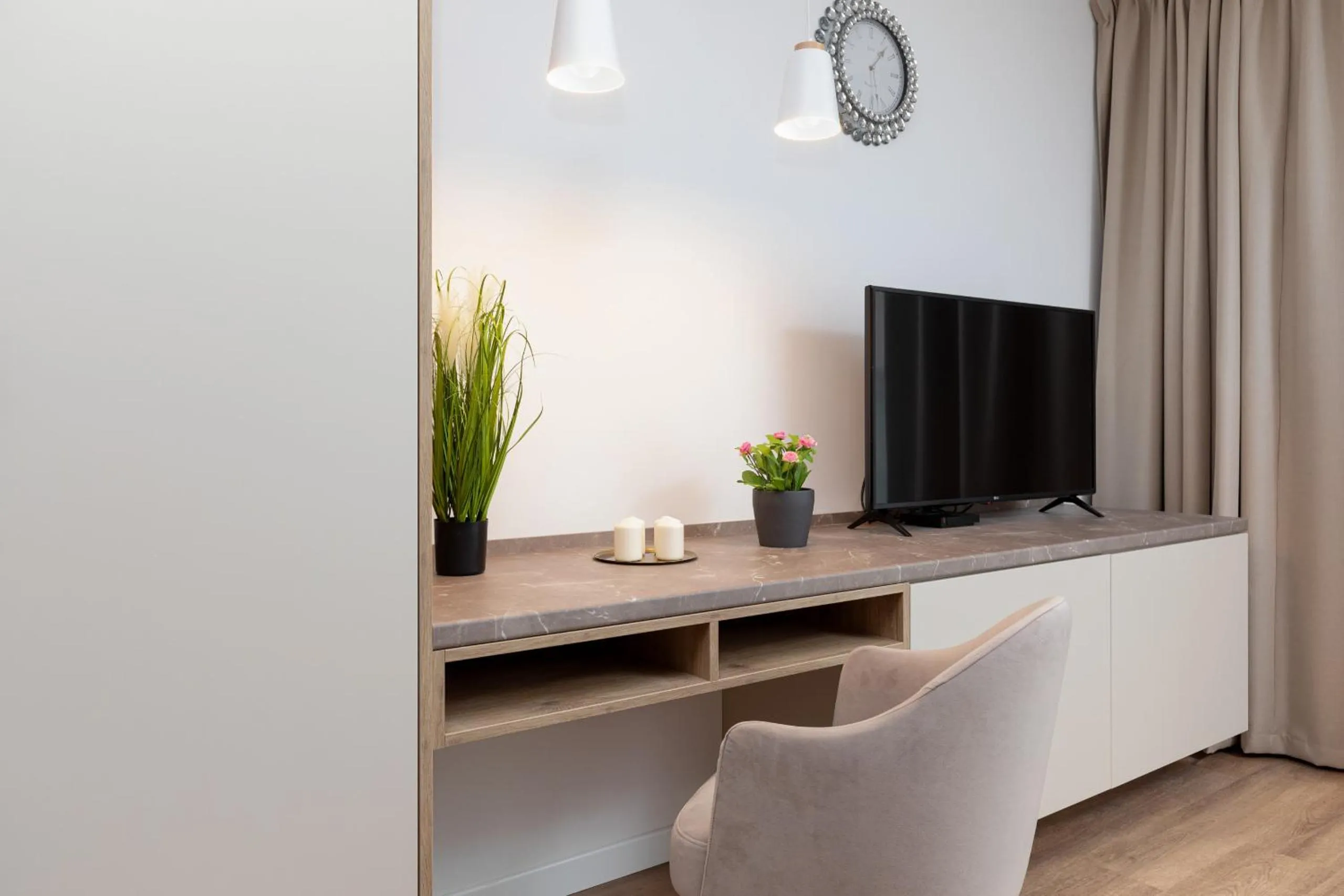 Seating area in Apartamenty Jantaris by Noclegi Renters