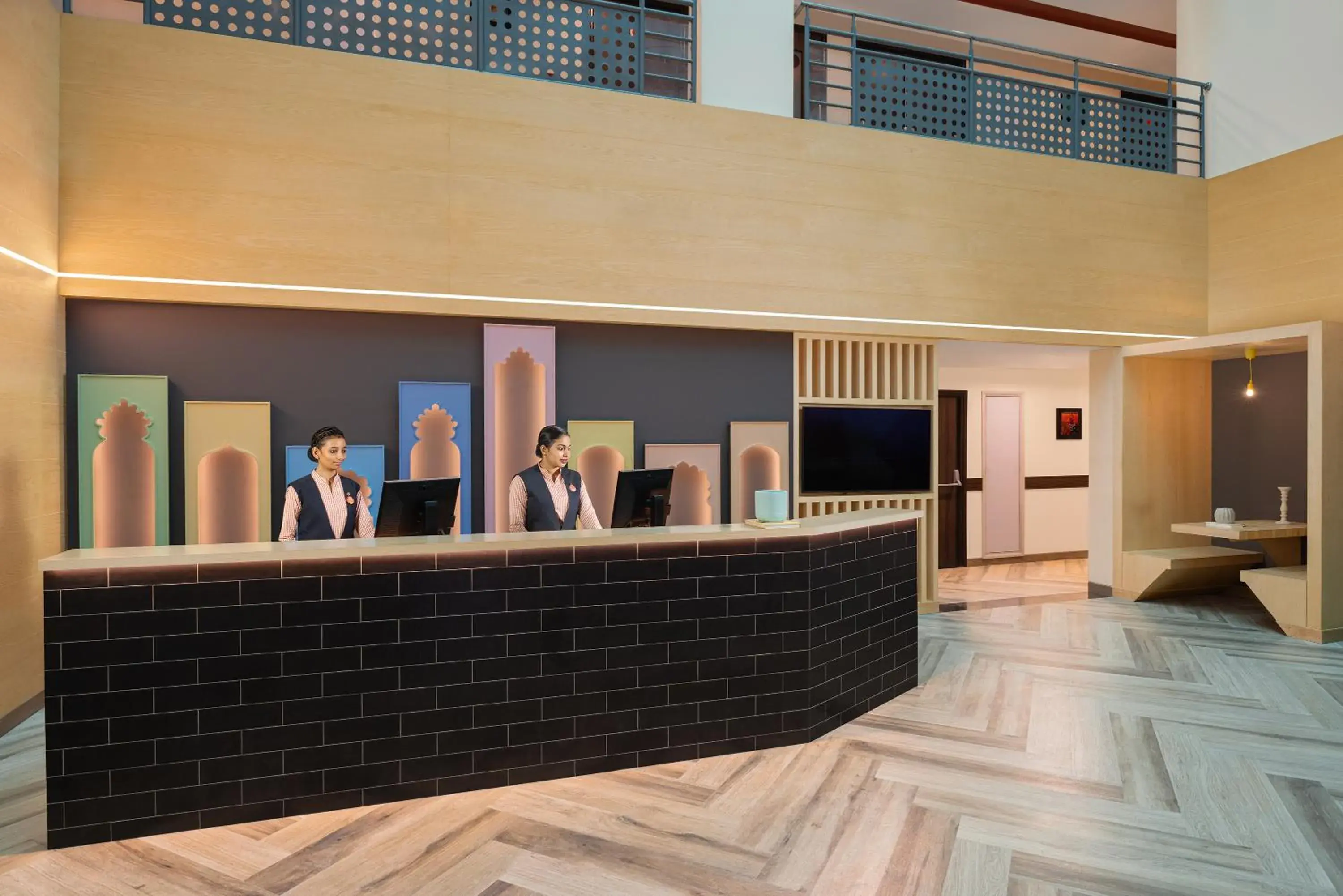 Lobby or reception in Ginger Jaipur Lobby or reception in Ginger Jaipur