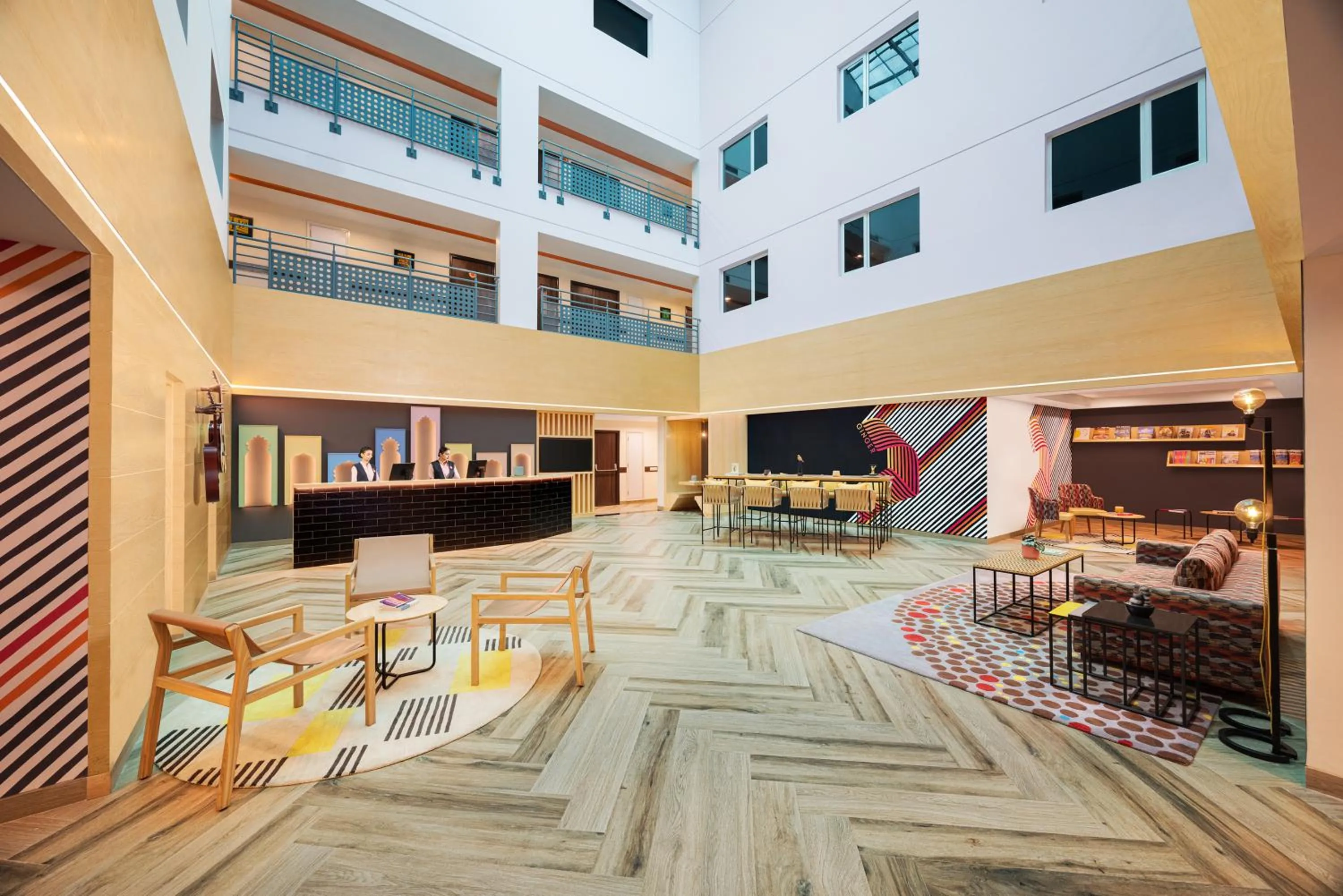 Lobby or reception in Ginger Jaipur
