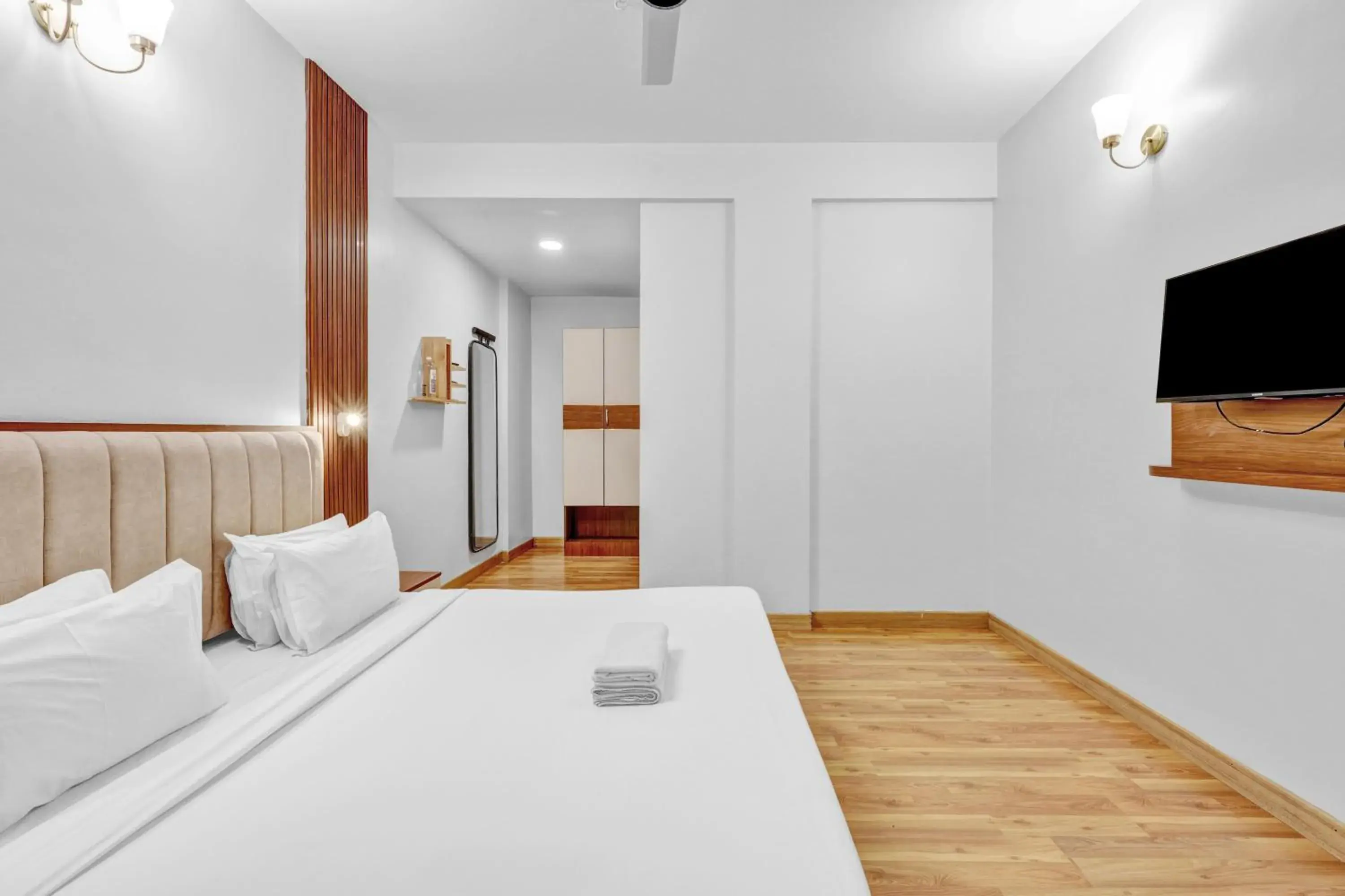 Bedroom, Bed in UPAR Hotels Indiranagar Bedroom, Bed in UPAR Hotels Indiranagar