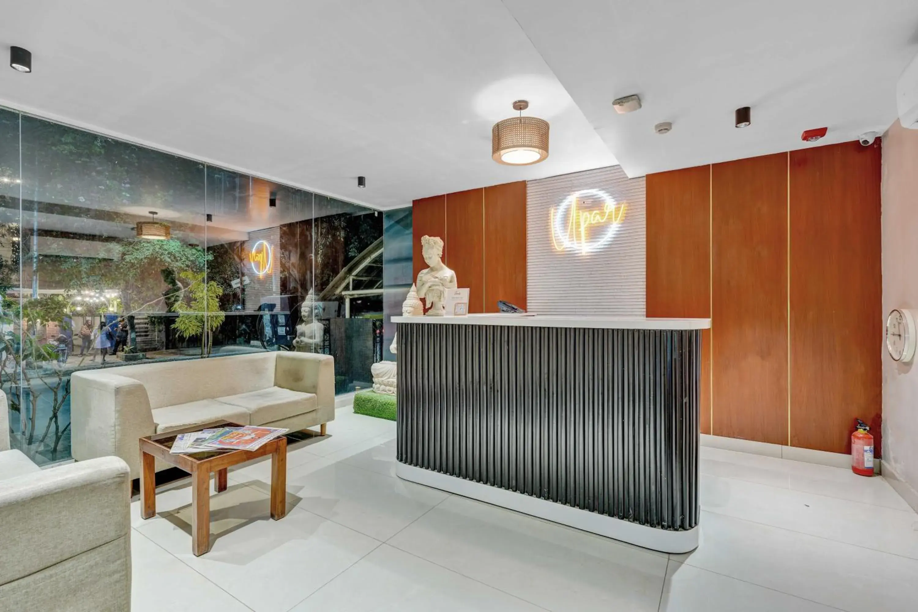 Lobby or reception in UPAR Hotels Indiranagar Lobby or reception in UPAR Hotels Indiranagar