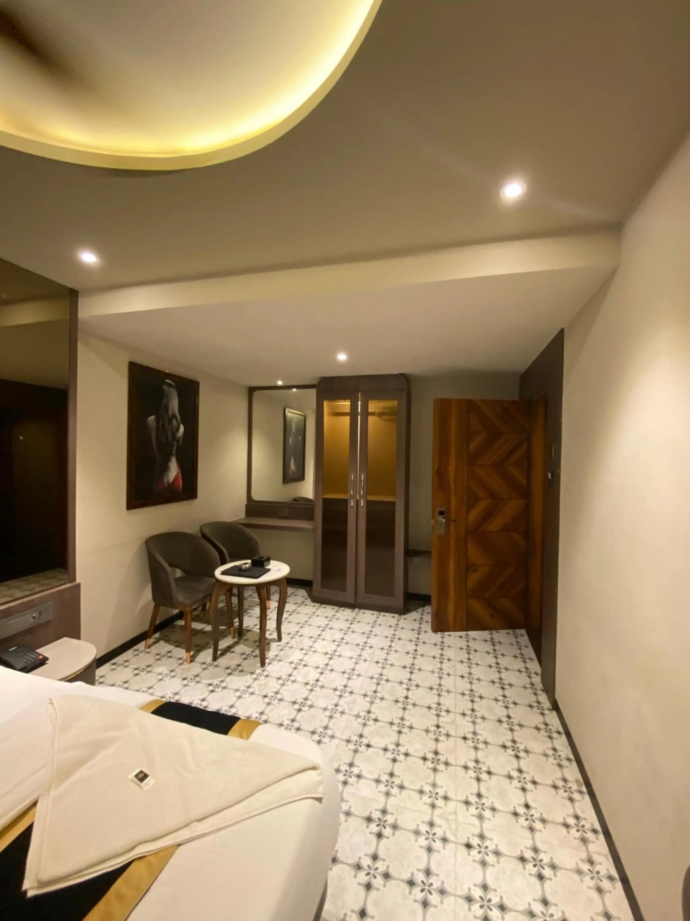 Photo of the whole room, Bed in Hotel AR Residency